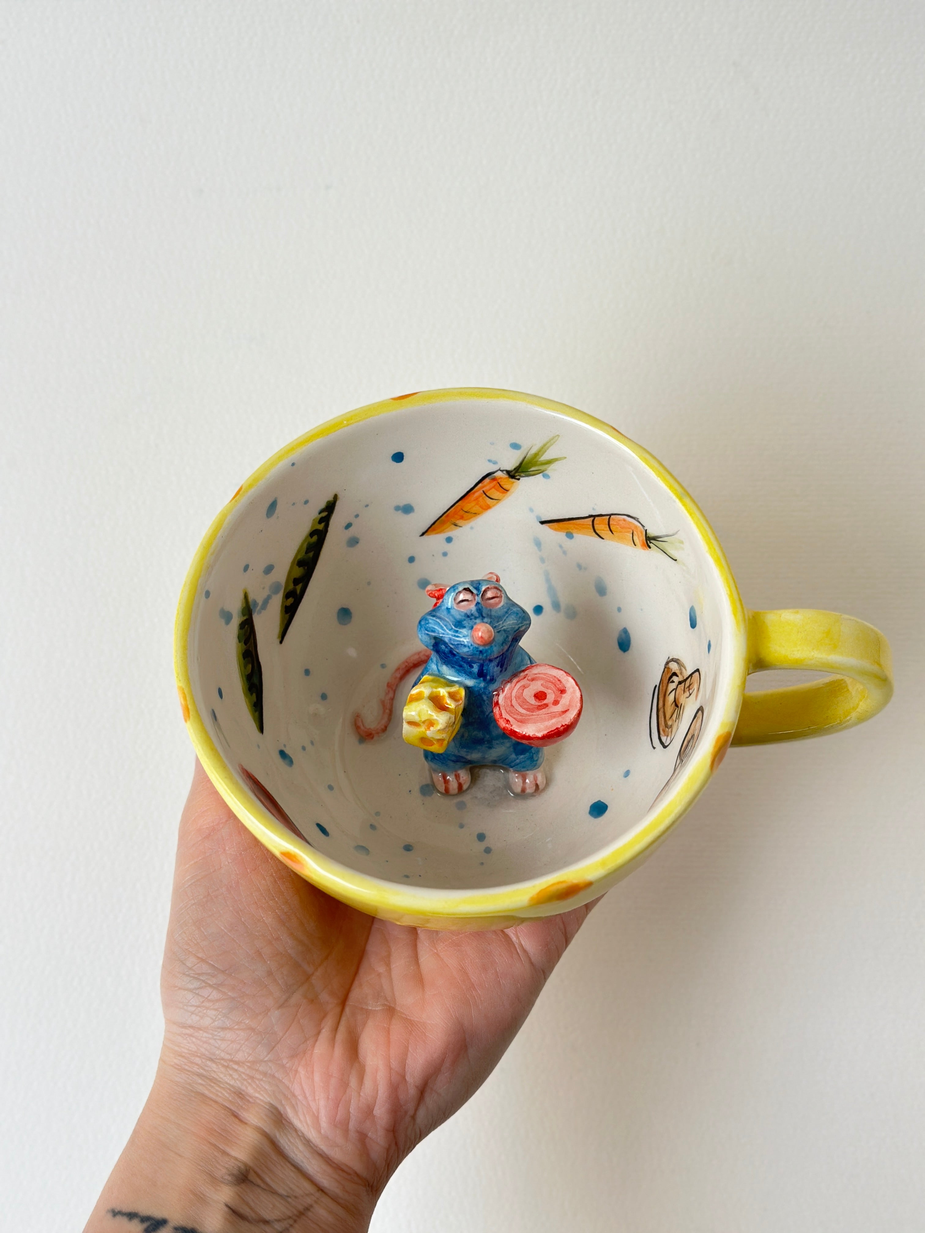 Ratatouille handmade mug