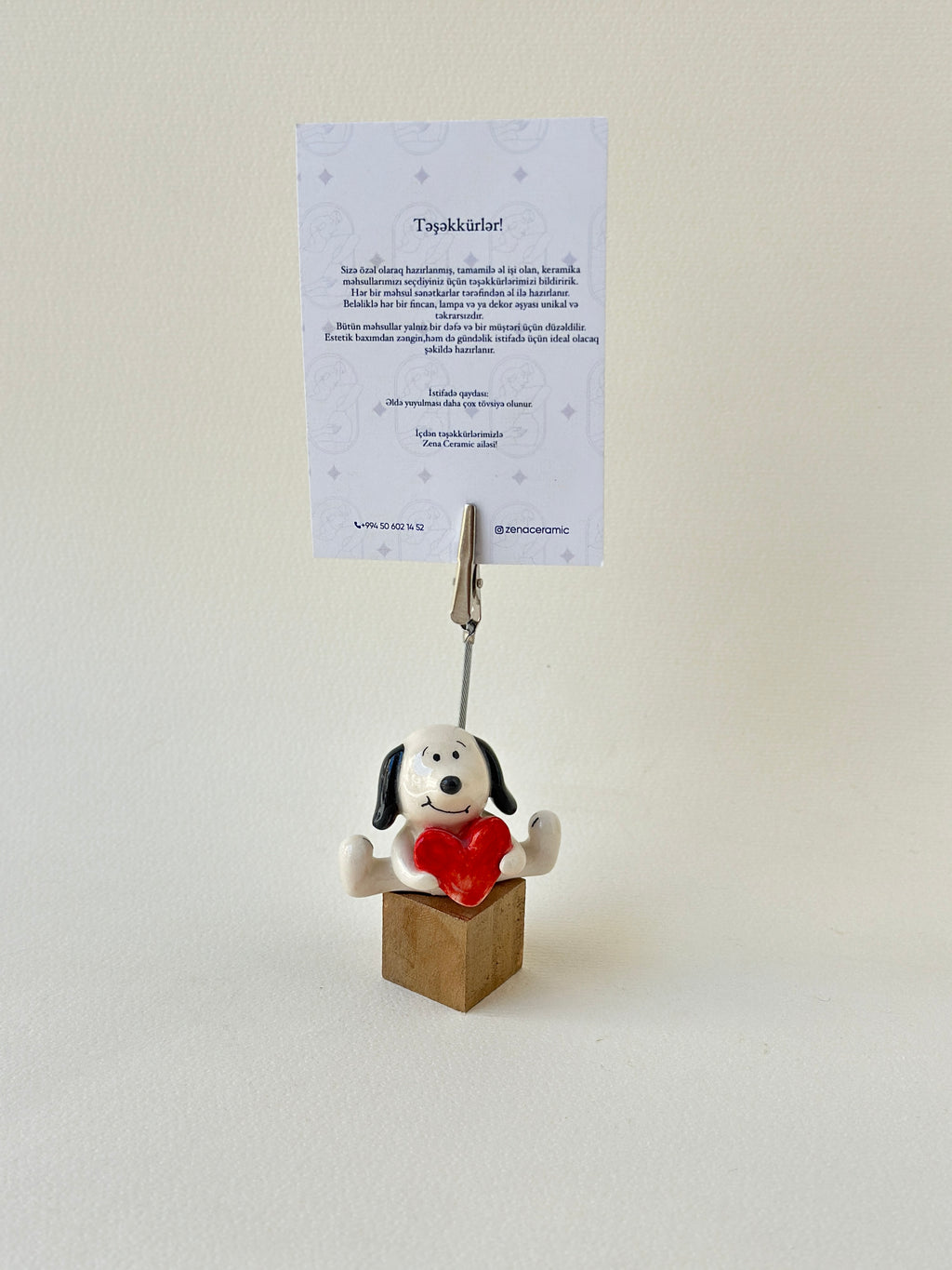 Snoopy handmade picture holder