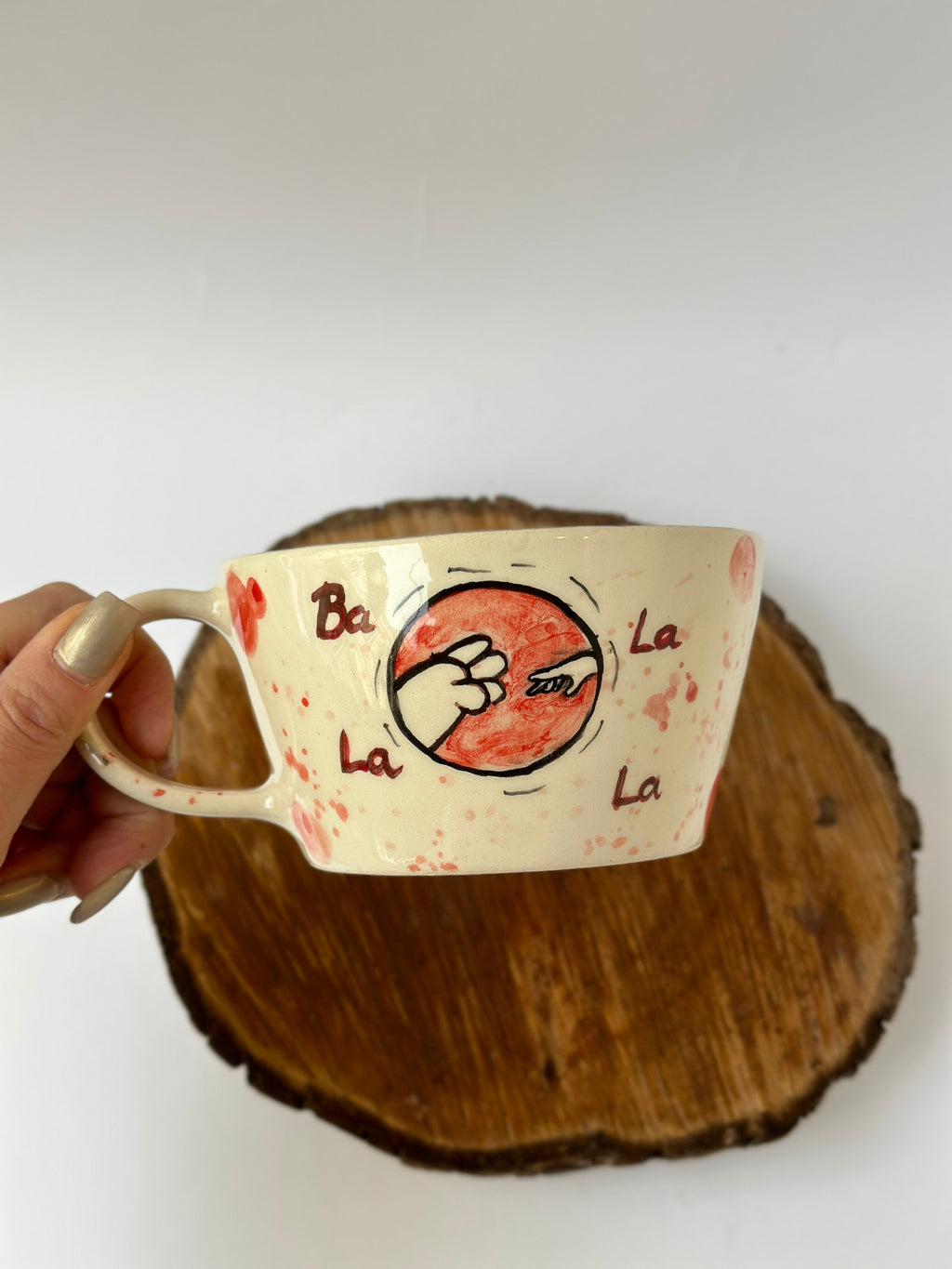 Big Hero handmade mug😍