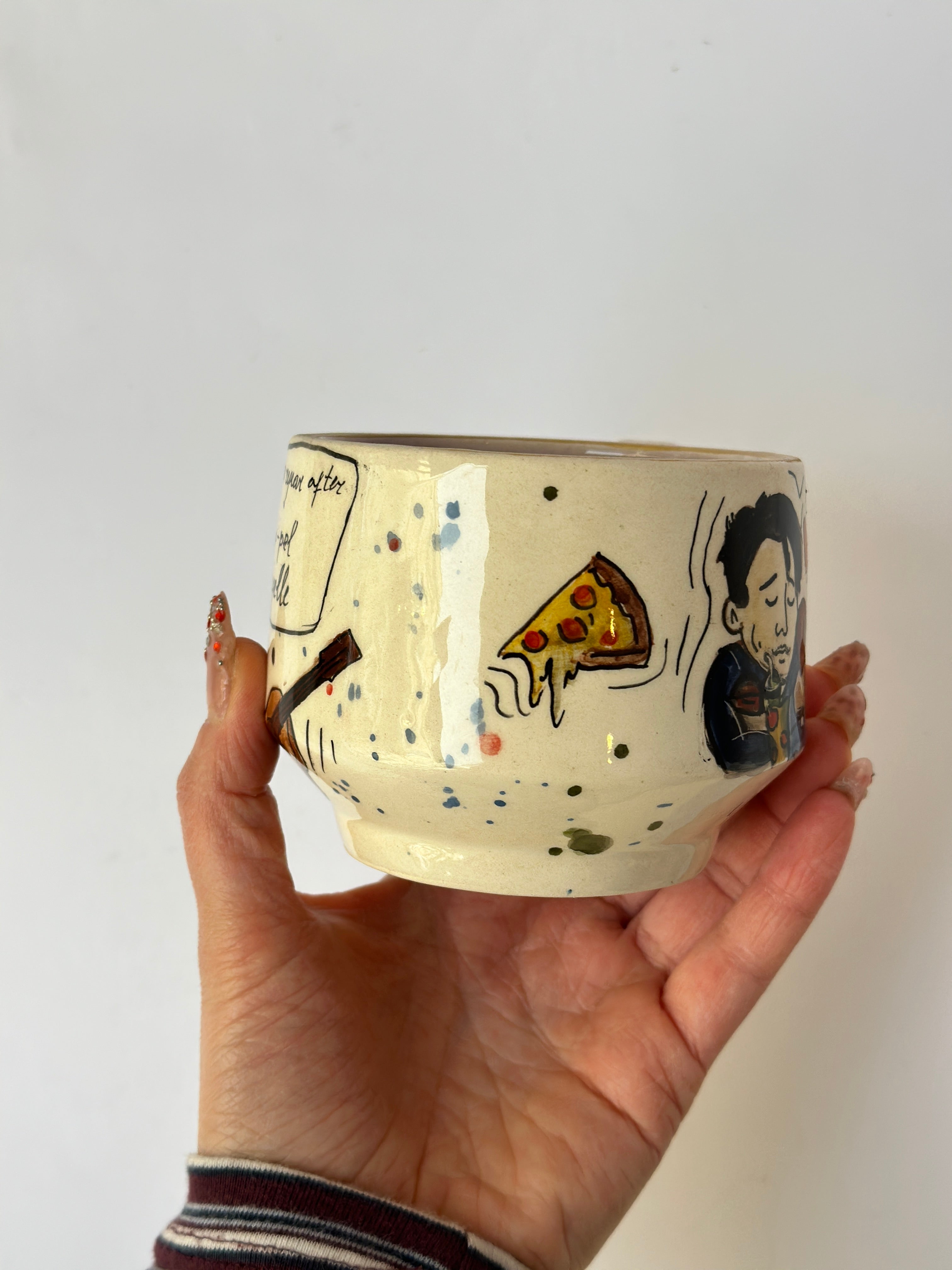 “Friends” handmade mug