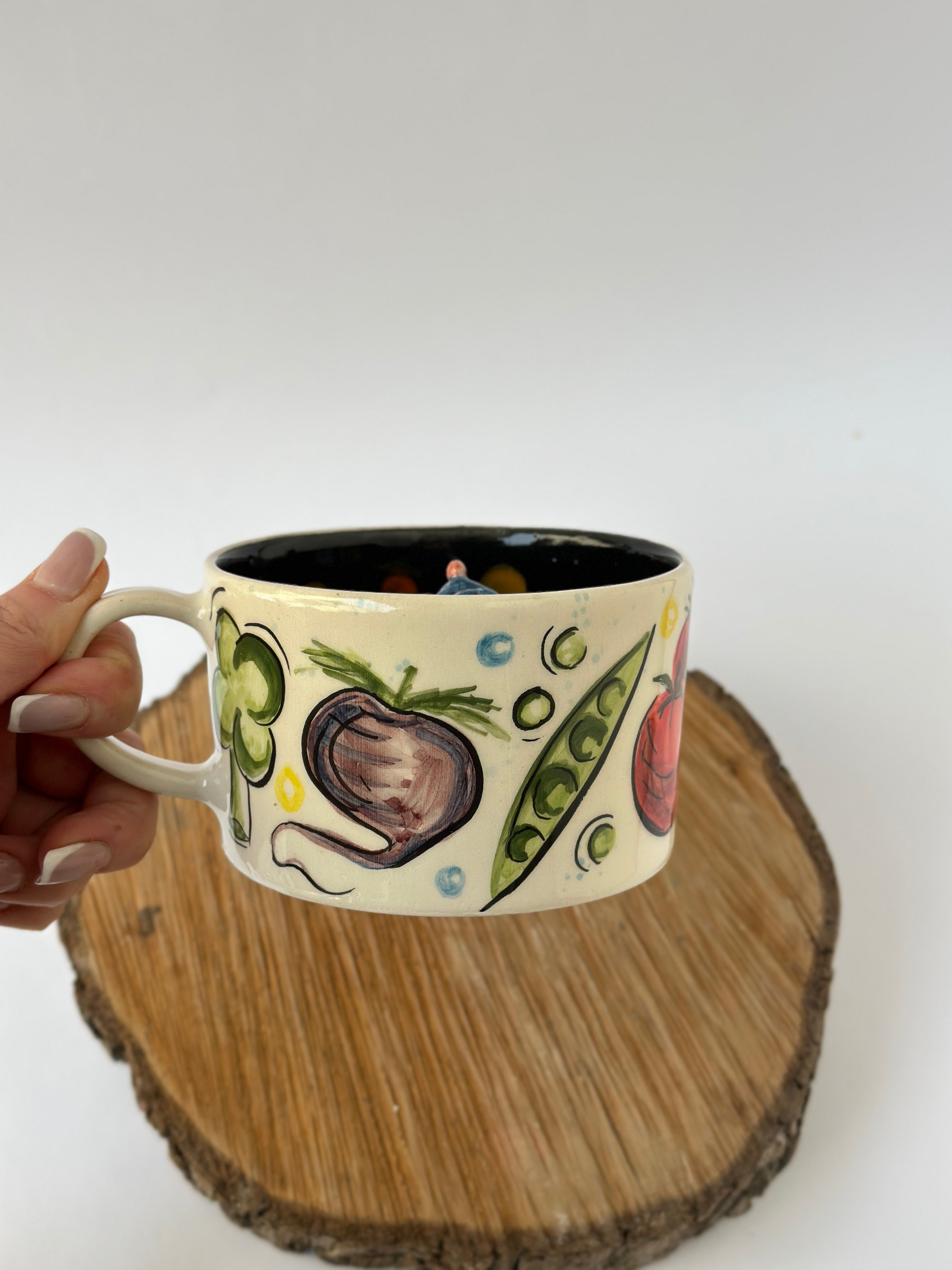 Ratatouille handmade mug