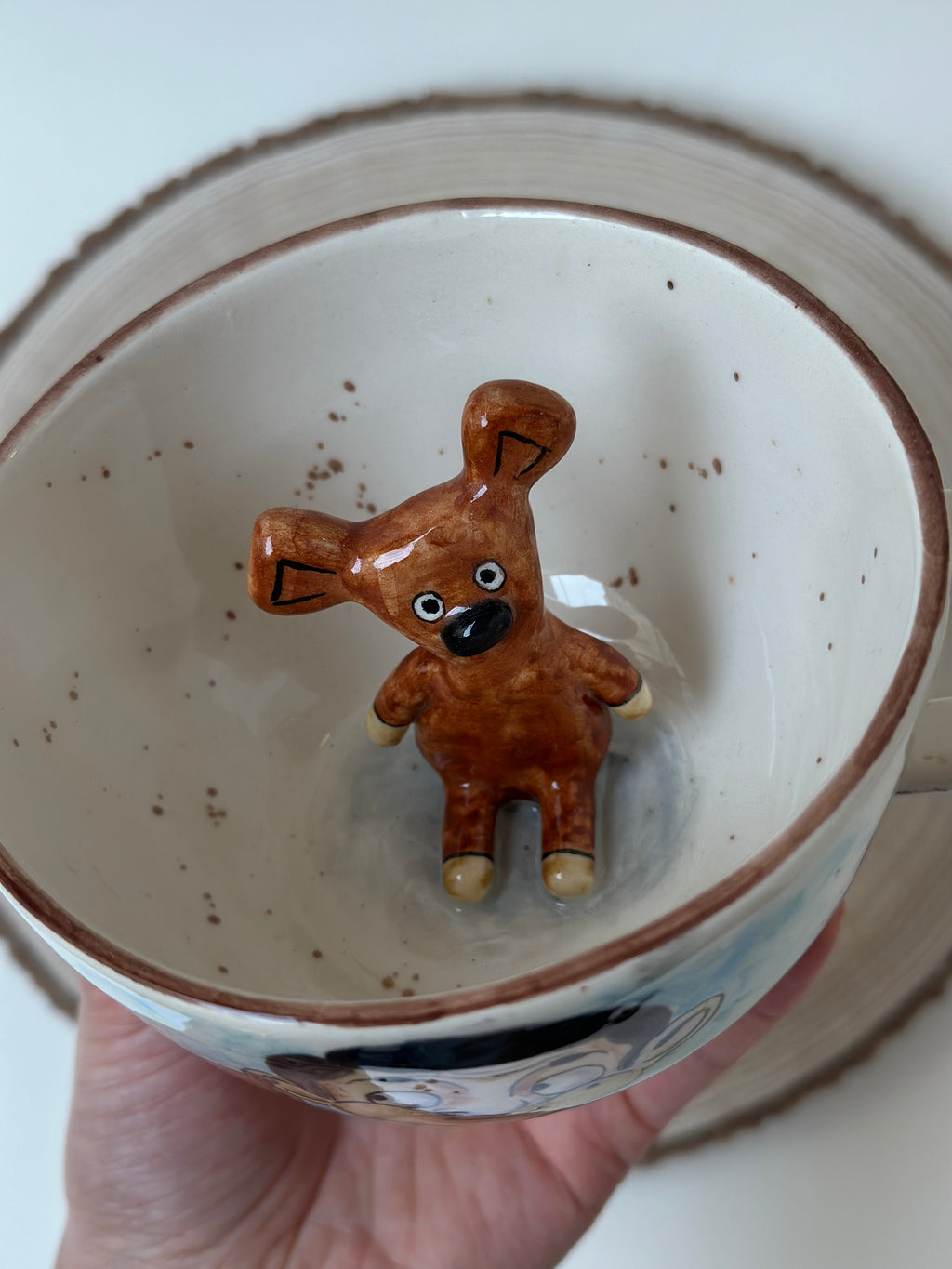 Mr.Bean handmade mug