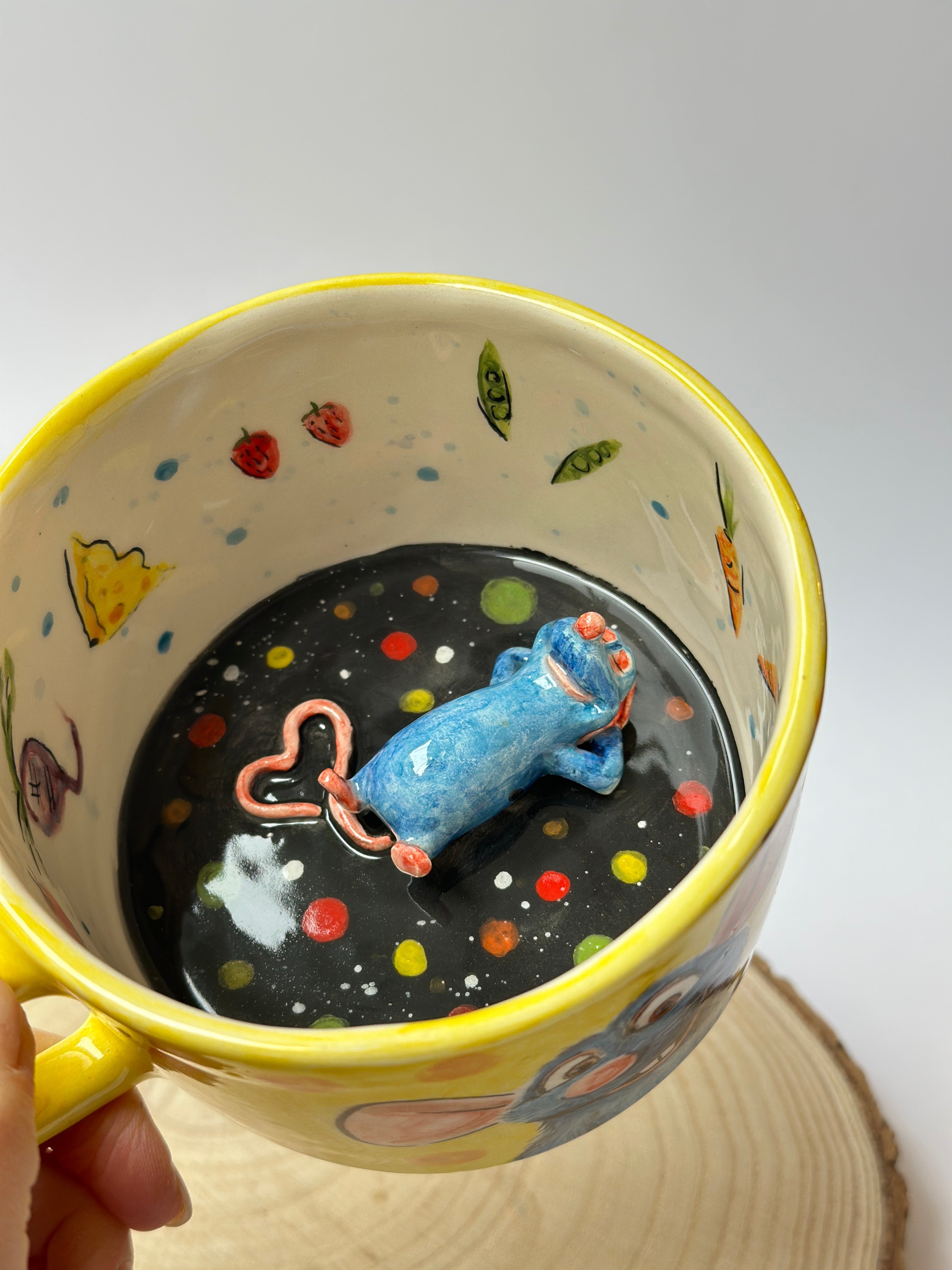 Ratatouille handmade mug
