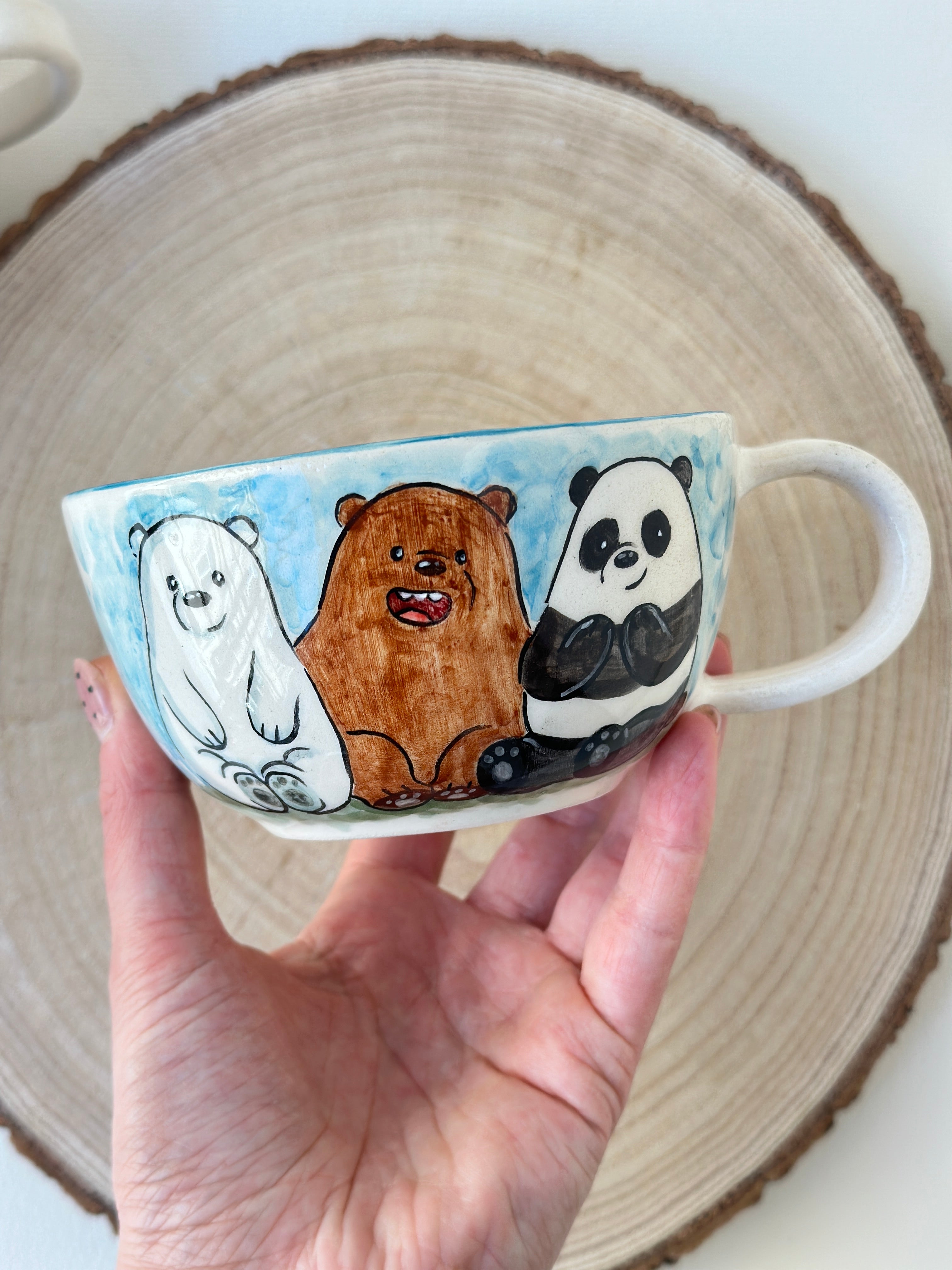 Handmade ceramic mug
