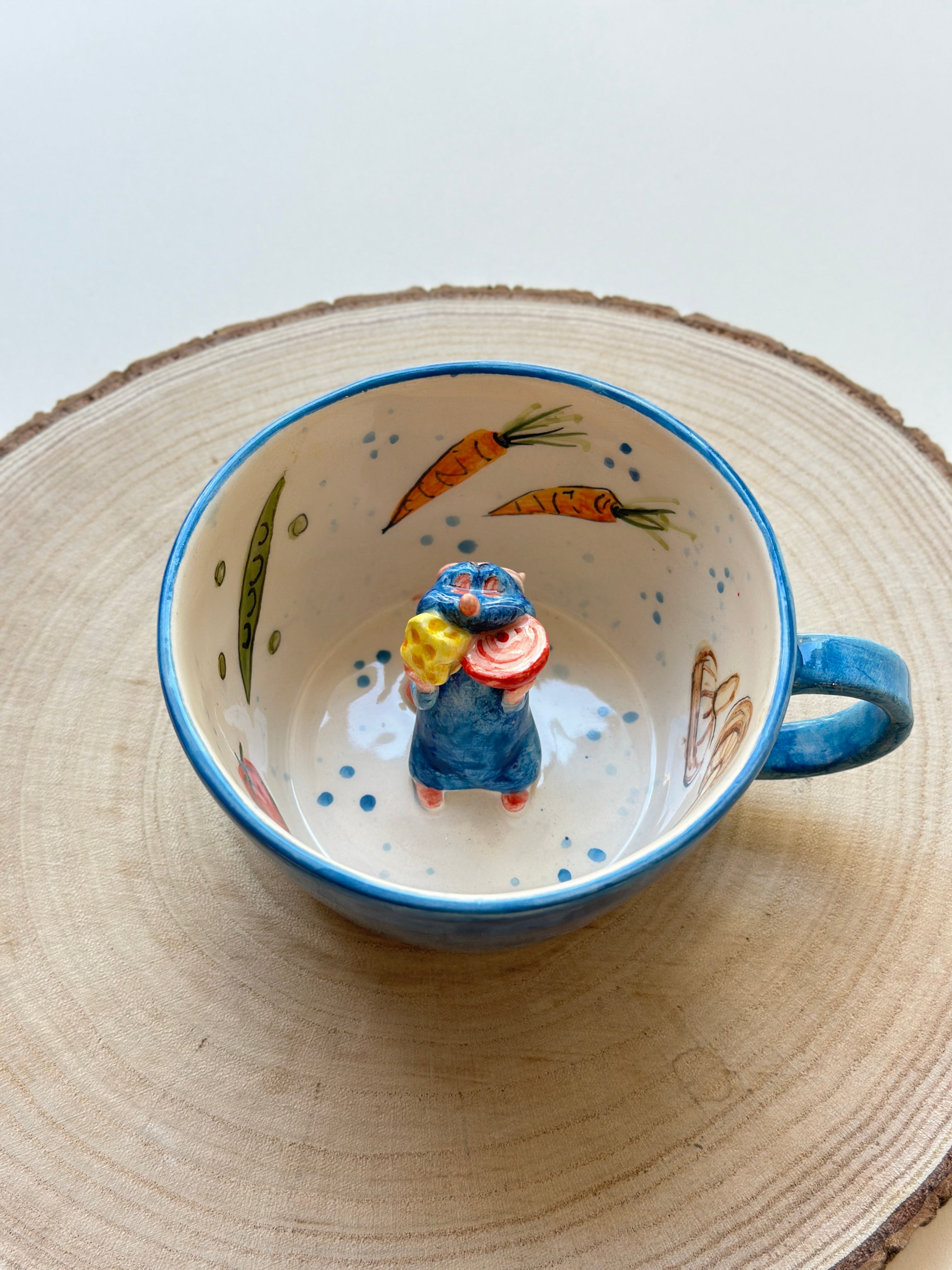 Ratatouille handmade mug