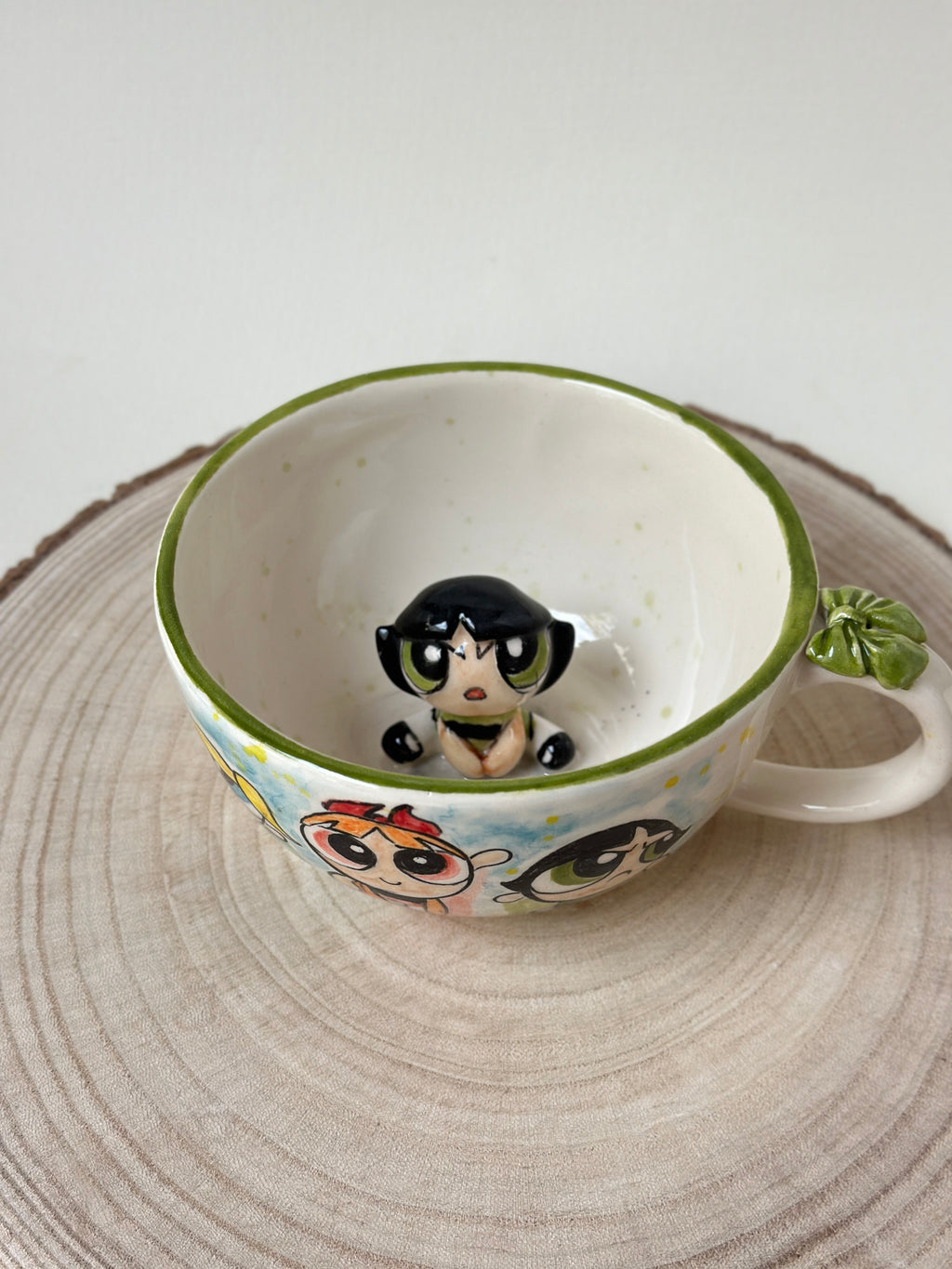 The powerpuff girl handmade mug