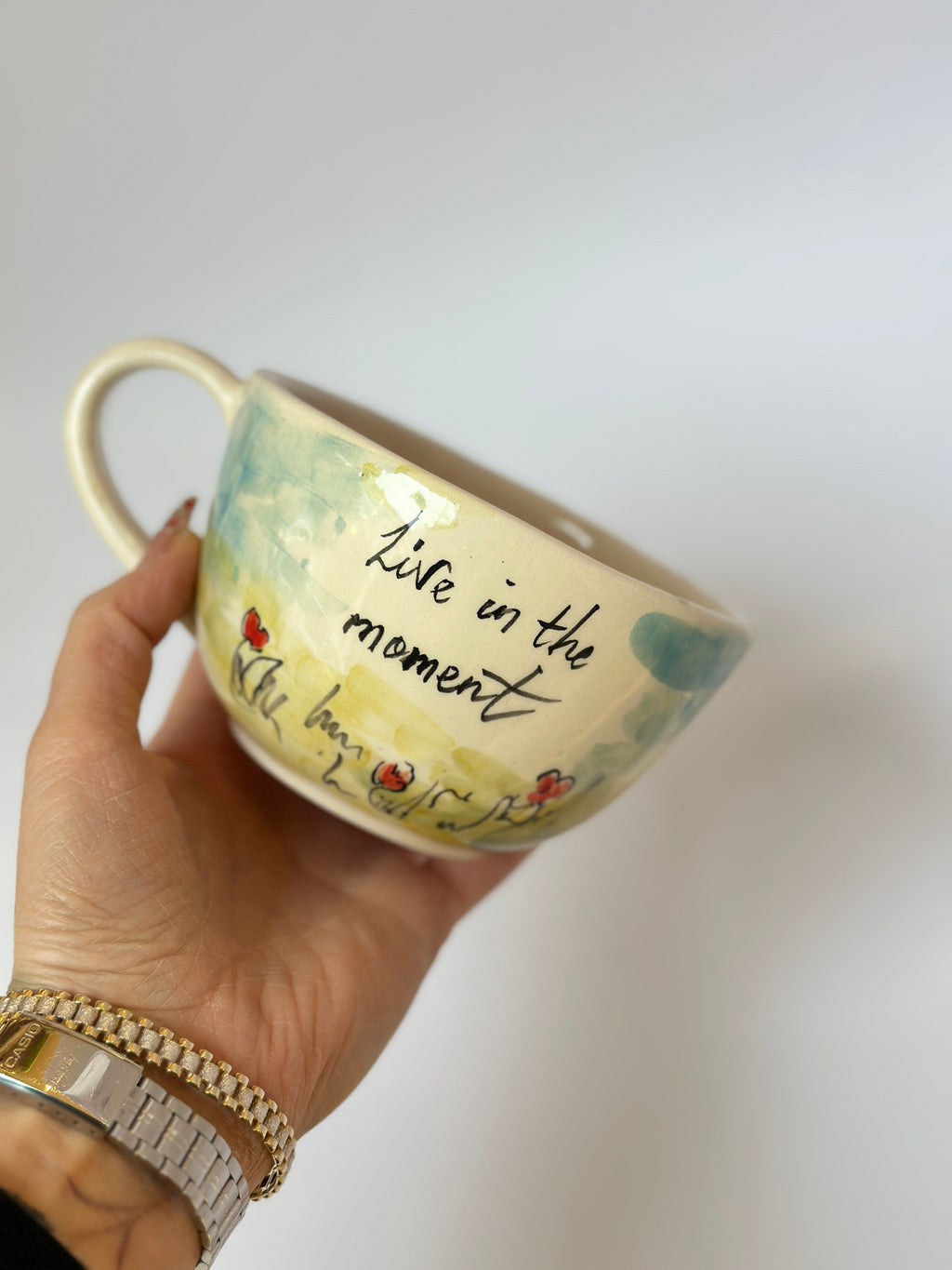 Pig handmade mug
