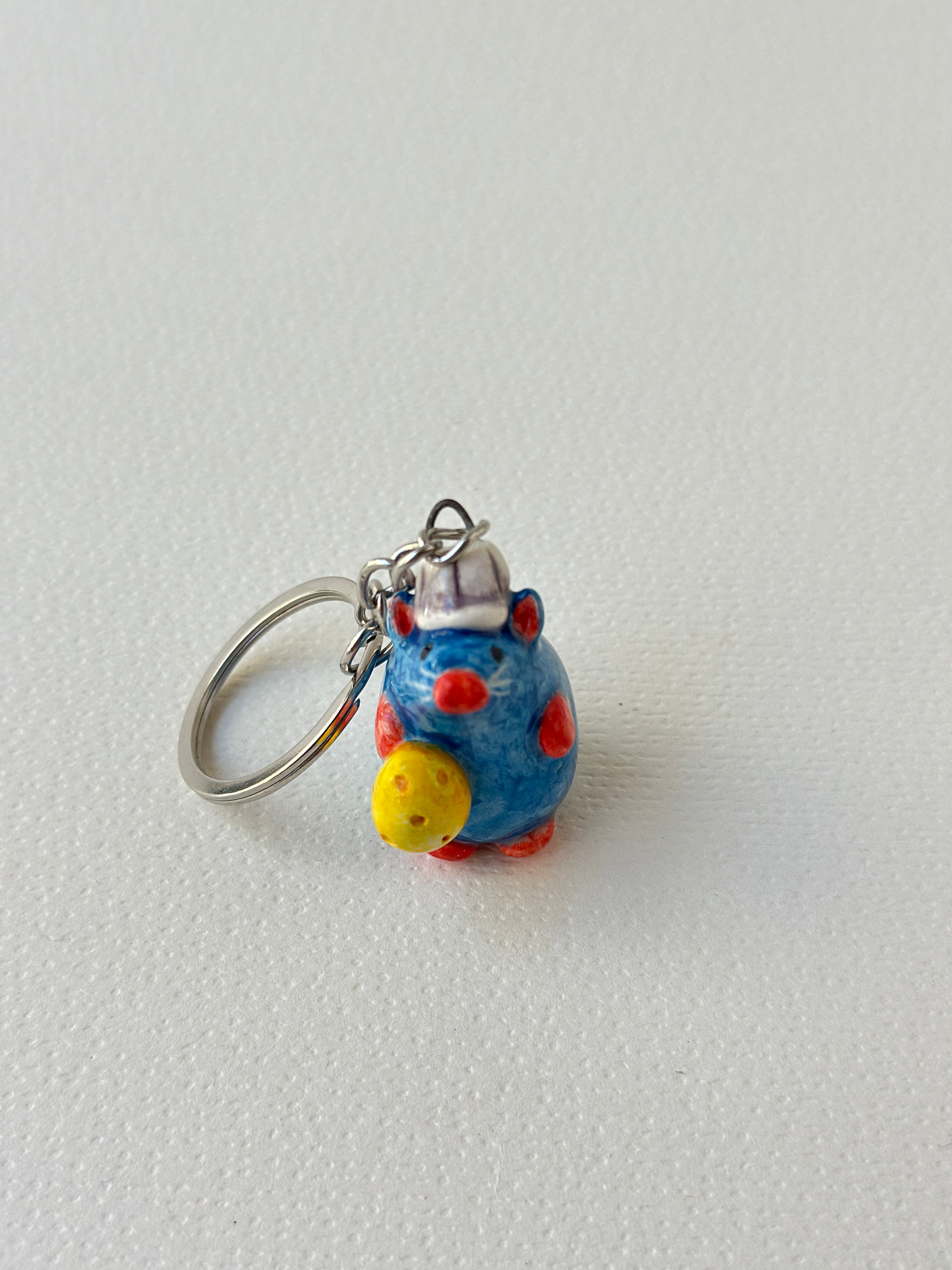 Ratatouille Remy handmade keychain ( only one piece)