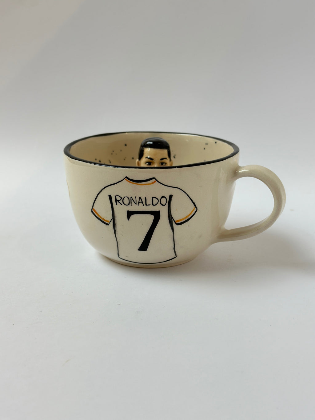 Ronaldo handmade mug