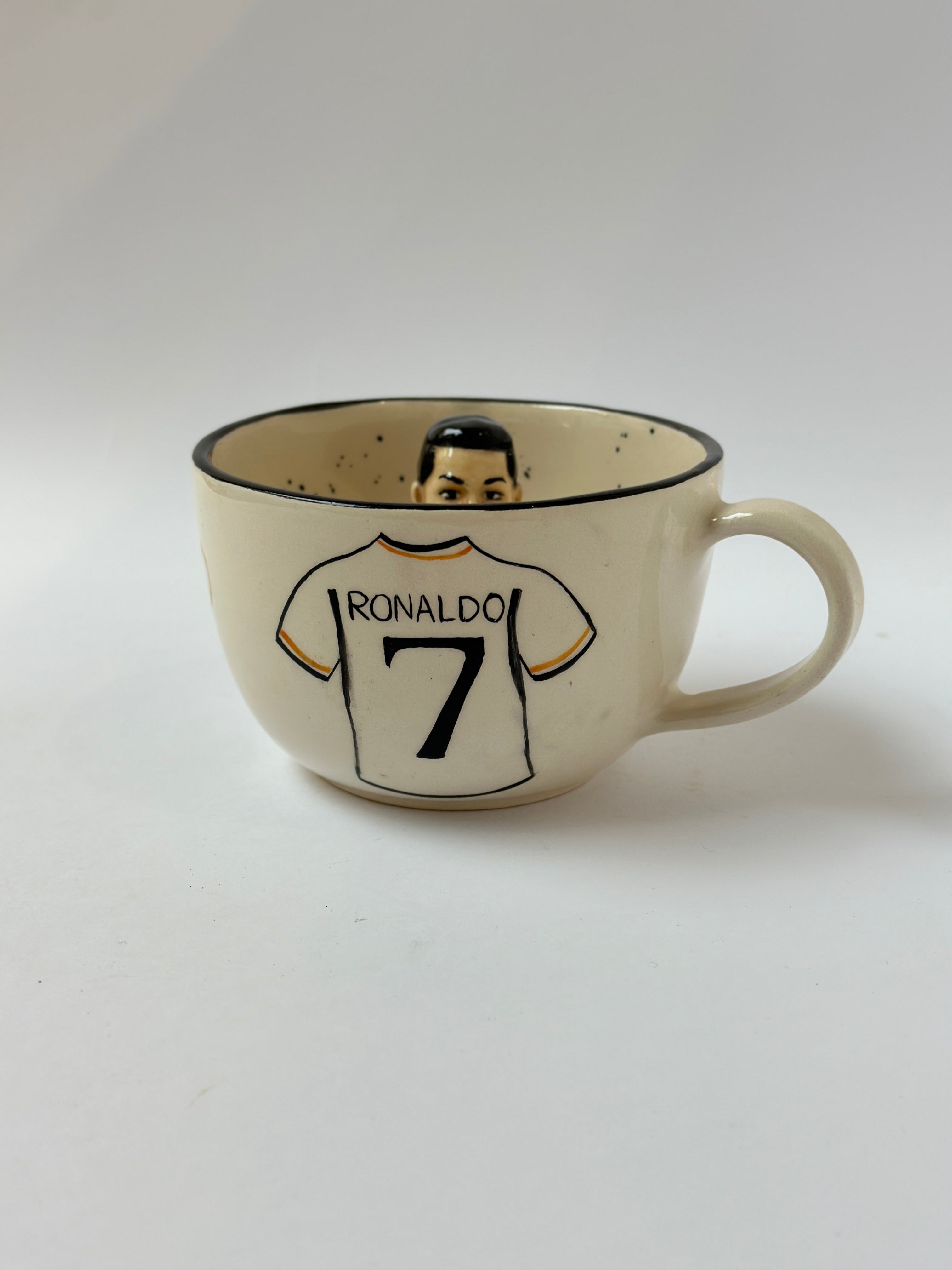 Ronaldo handmade mug