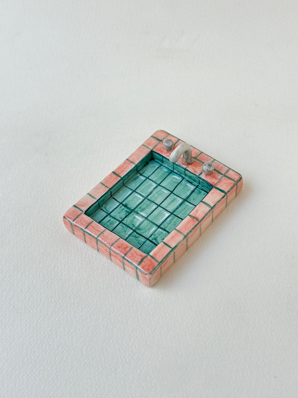 Handmade ceramic ashtray