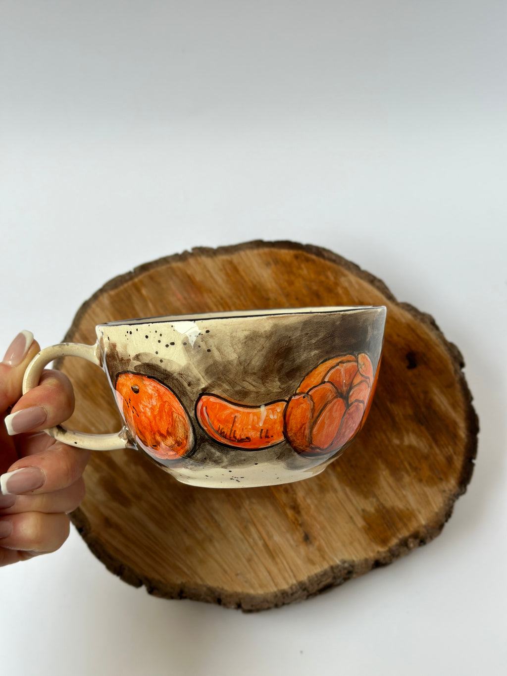 Cheburashka handmade mug