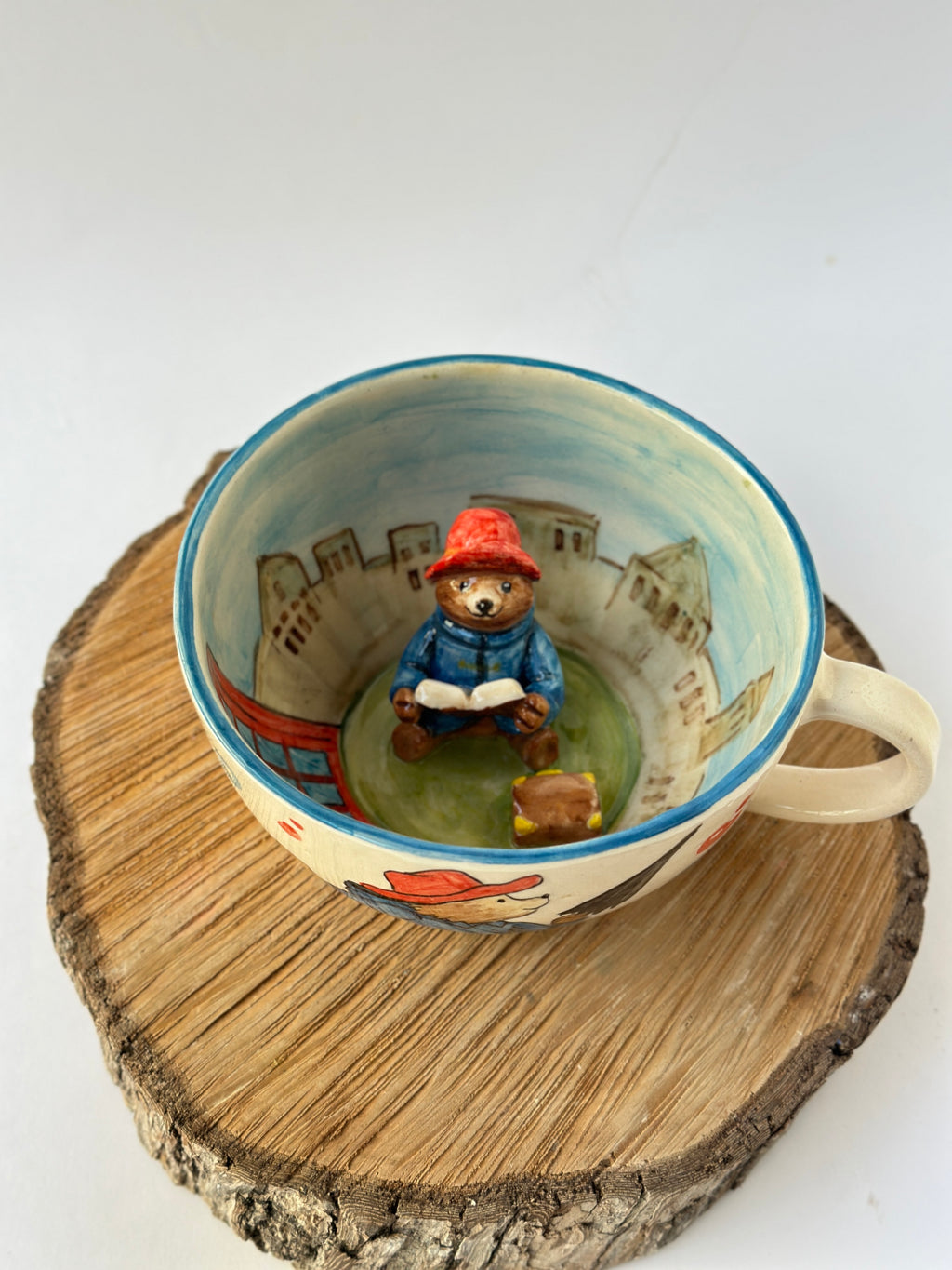 Paddington Bear handmade mug