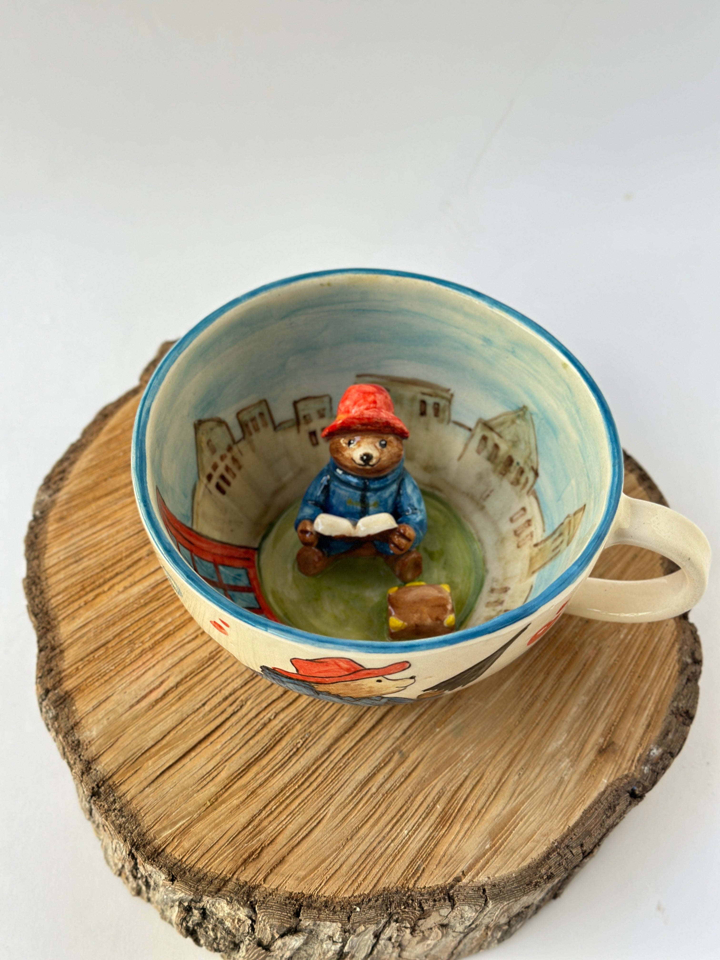 Paddington Bear handmade mug