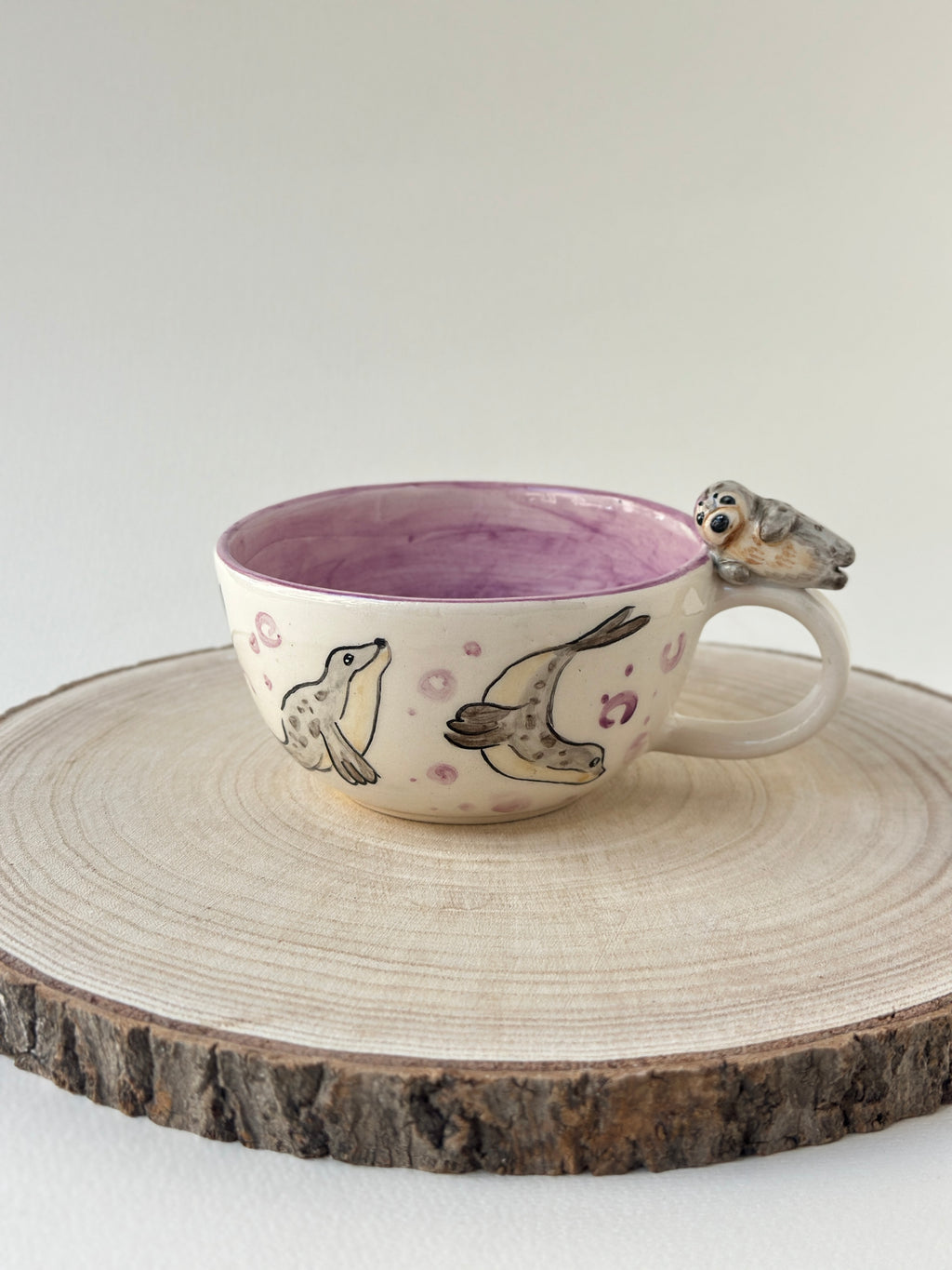 Sea otter Handmade mug