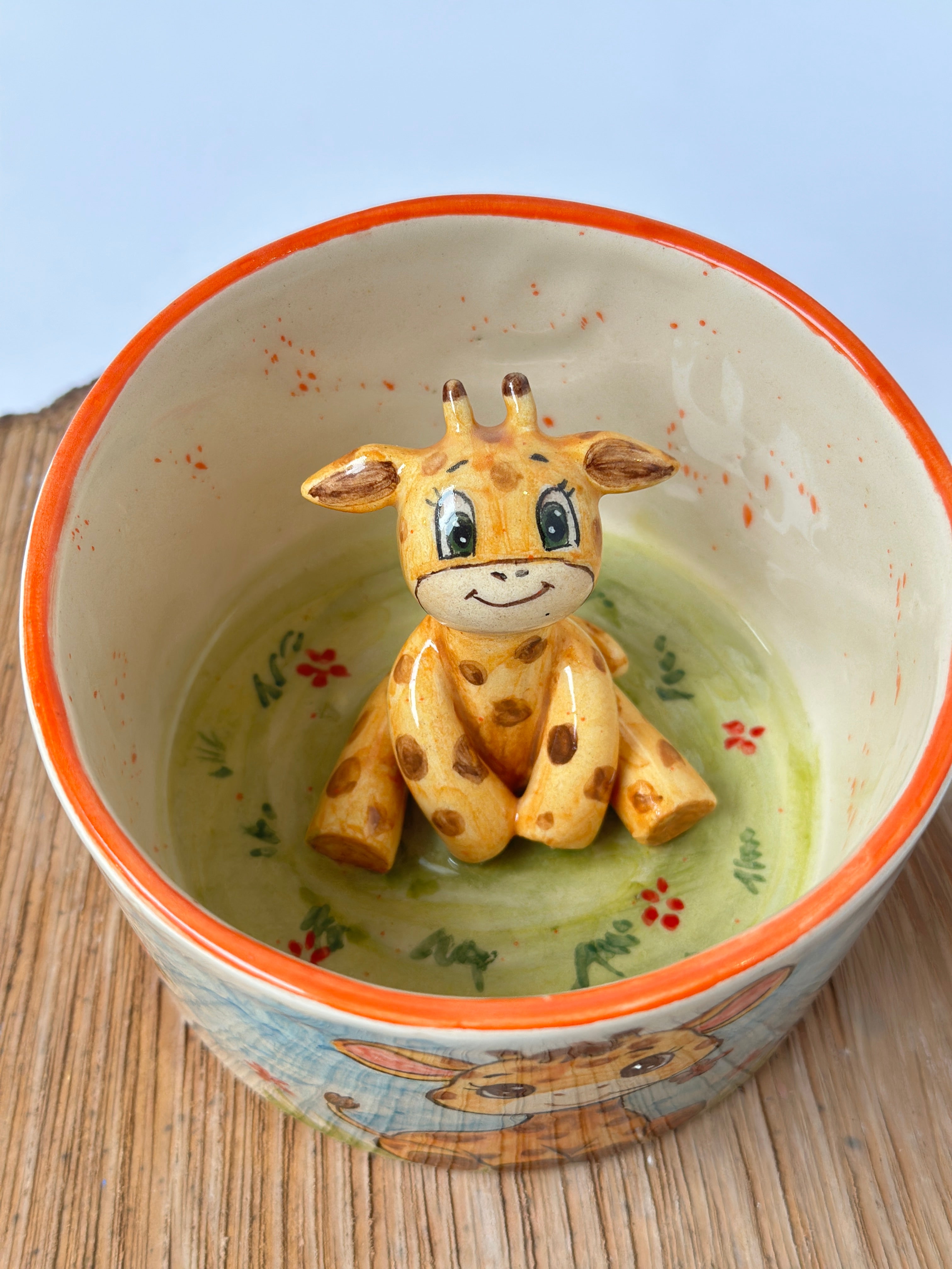 Giraffe Handmade mug