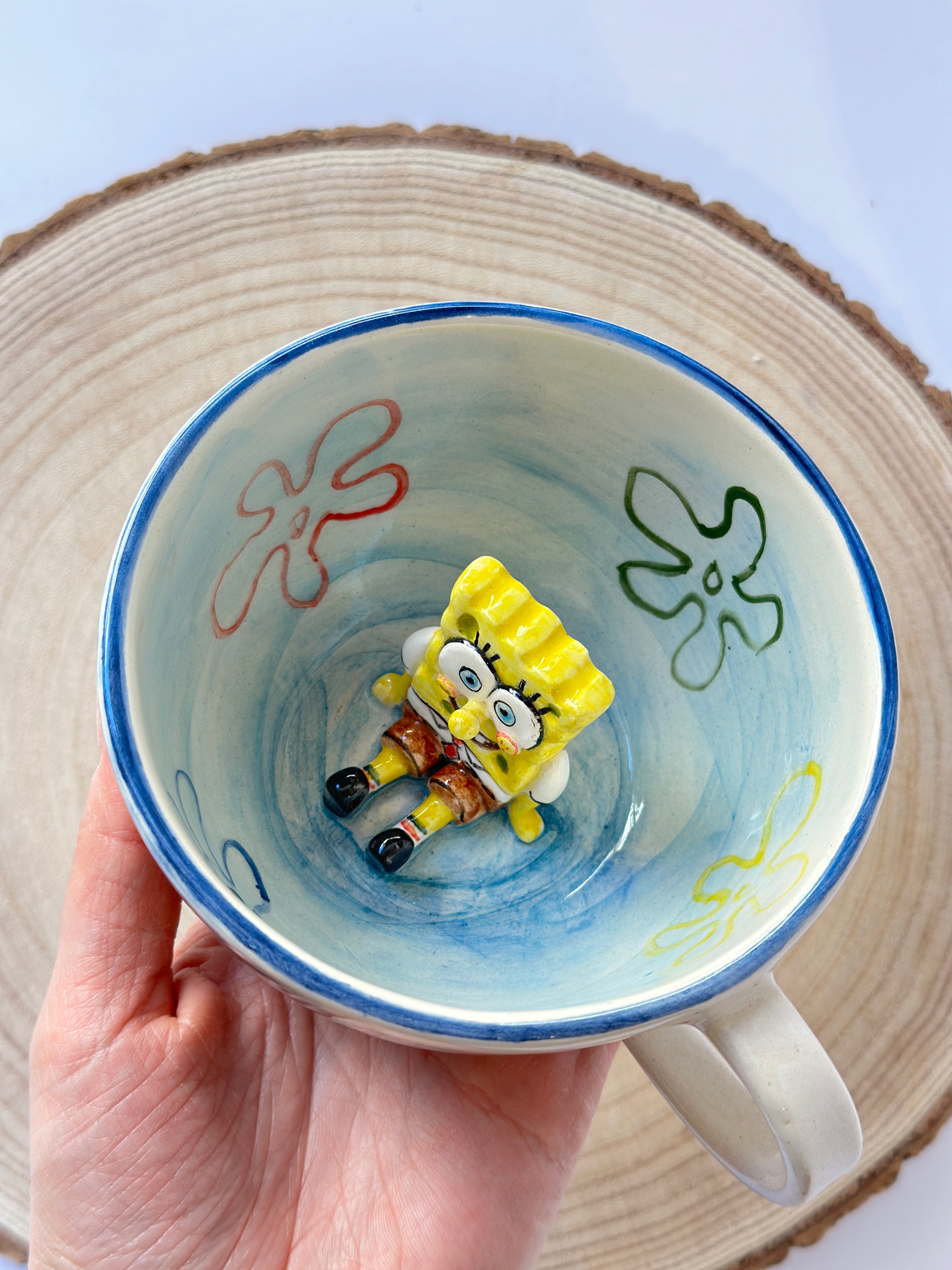 SpongeBob handmade mug