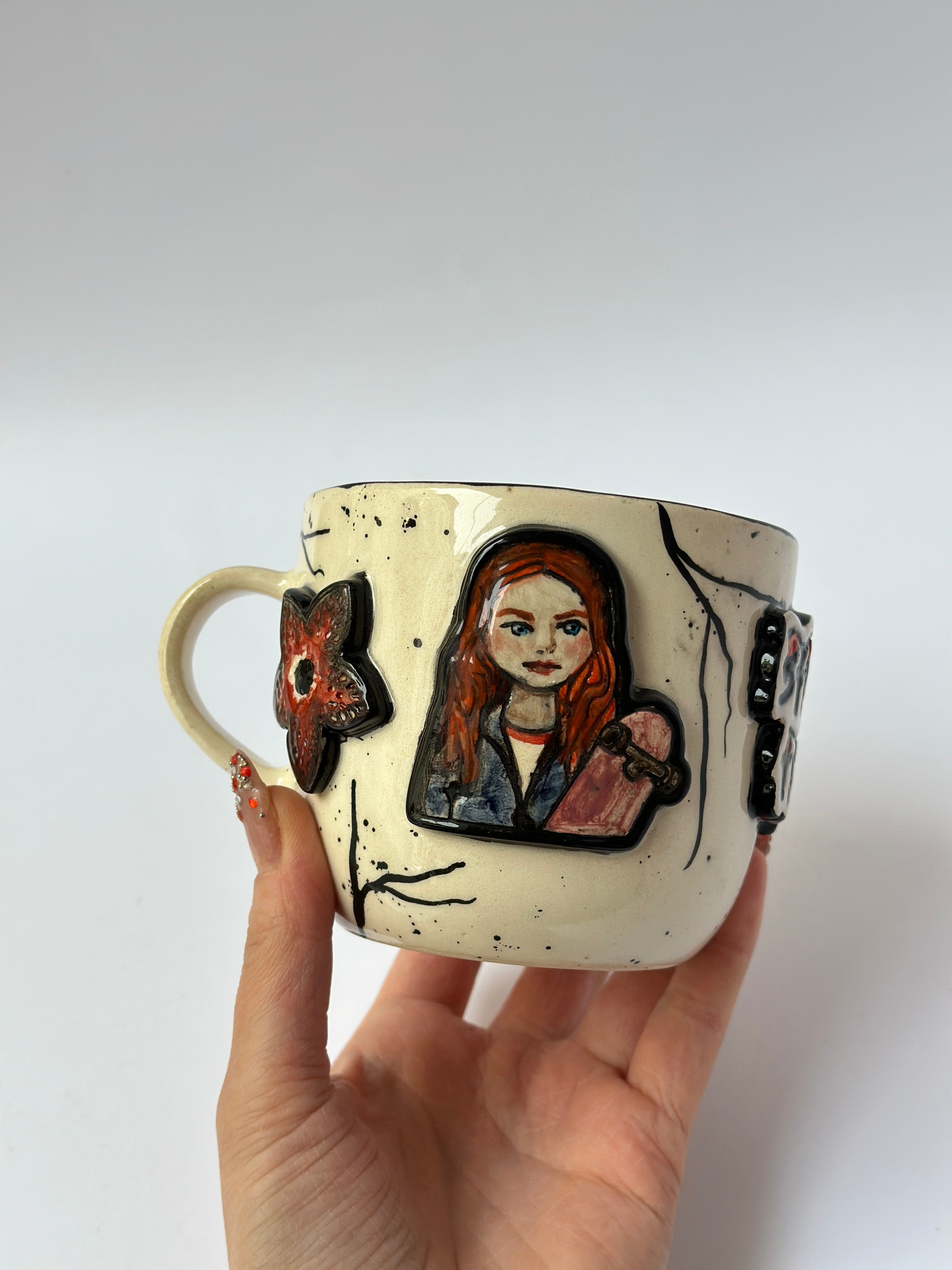 Stranger Things Max–Inspired Exclusive Handmade Ceramic Mug