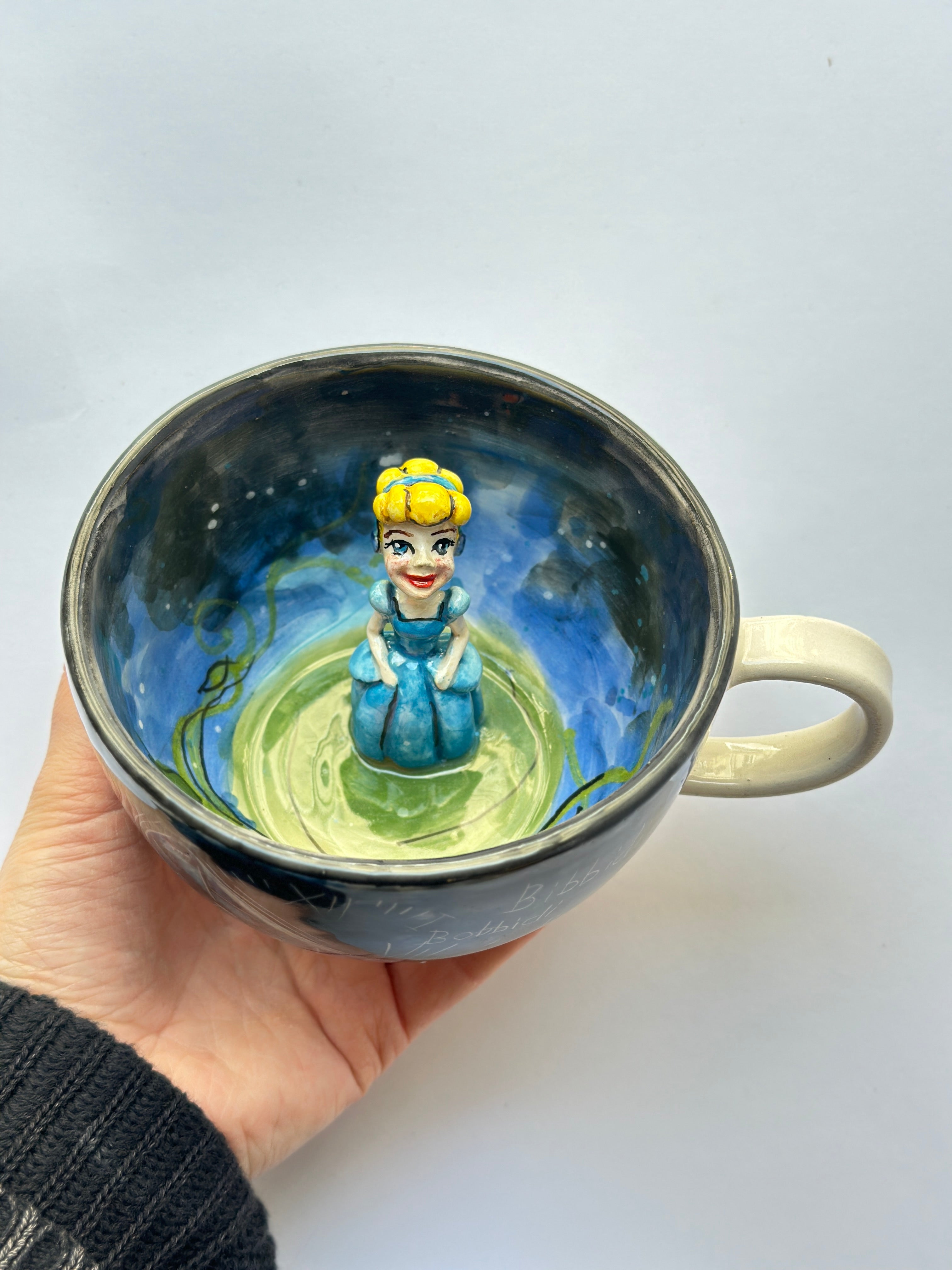 Cinderella handmade mug
