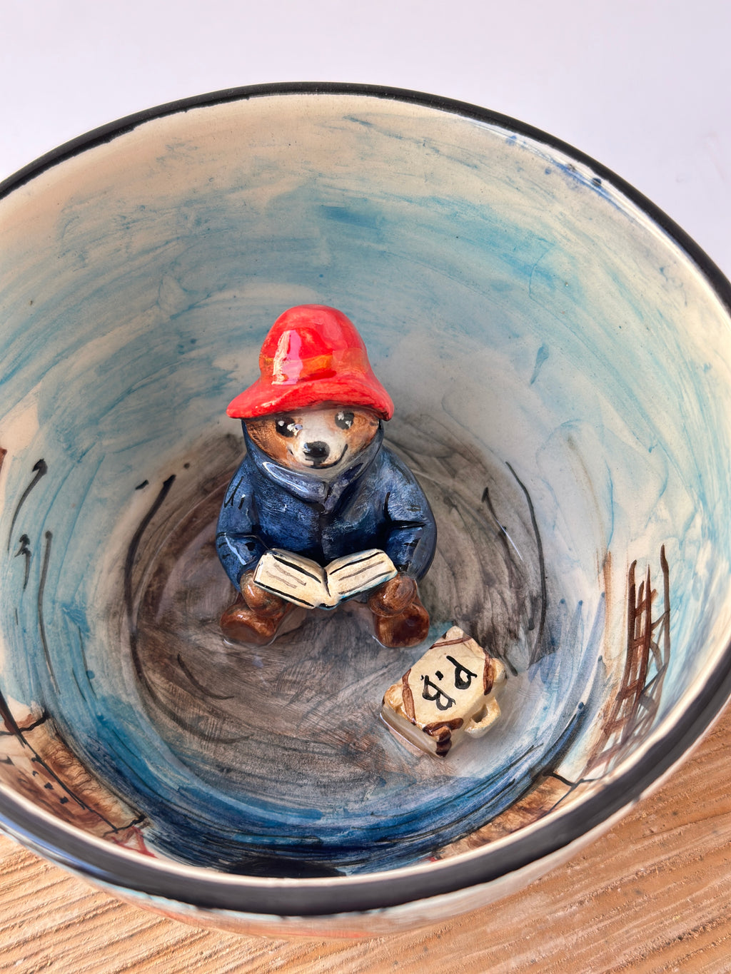 Paddington Bear handmade mug