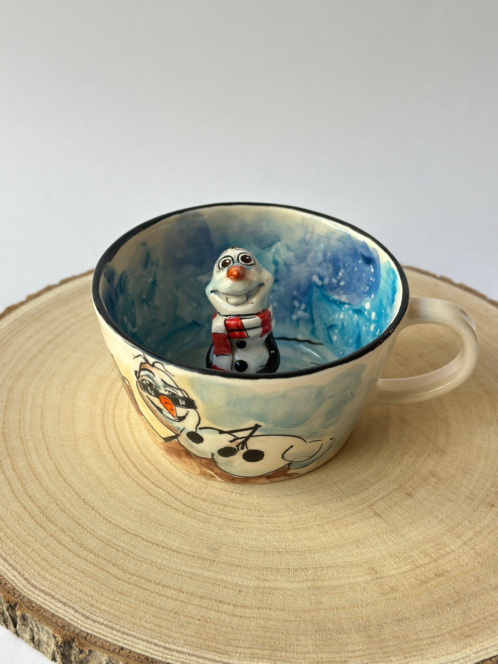 Olaf handmade mug