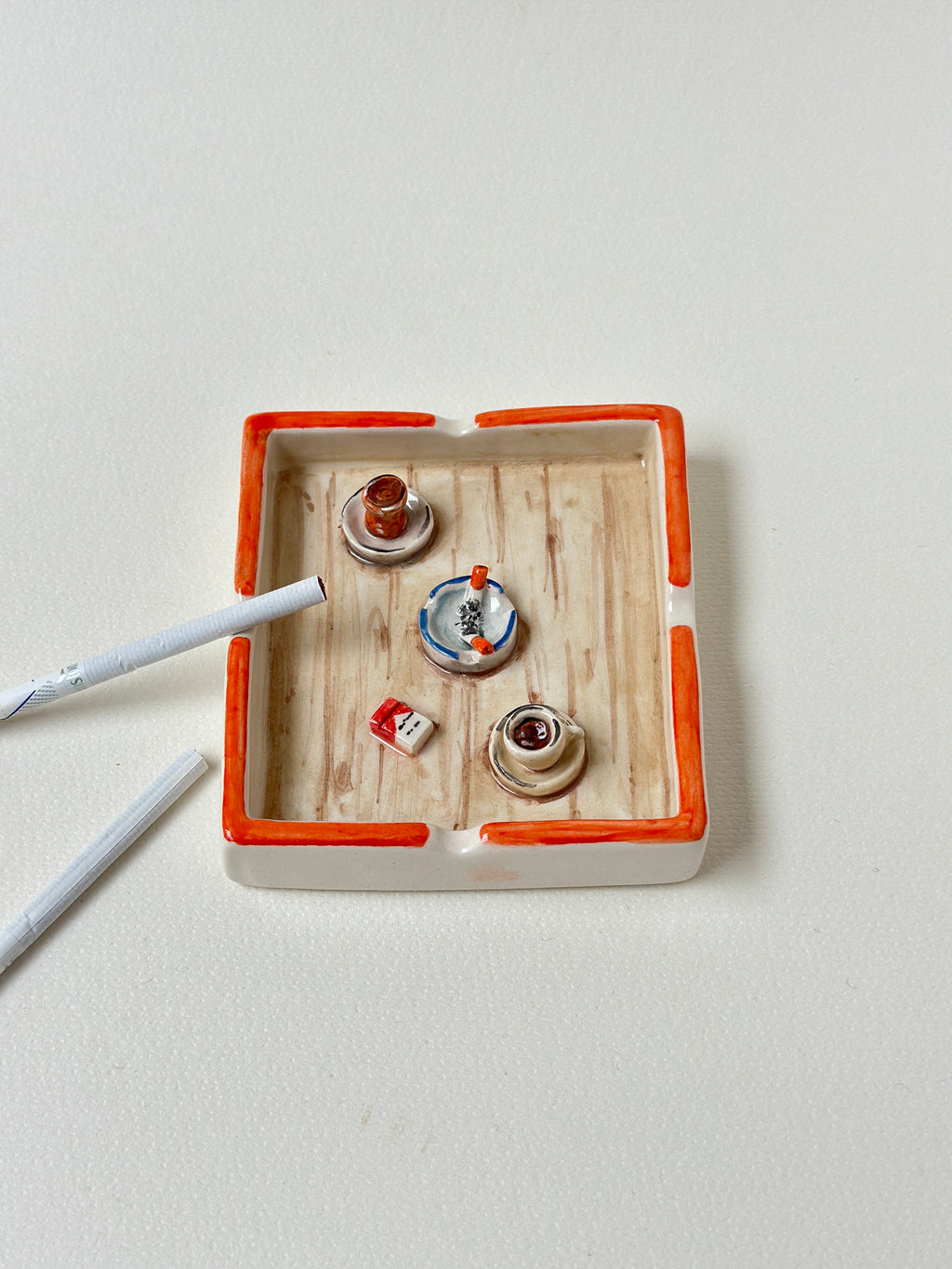 Handmade ashtray