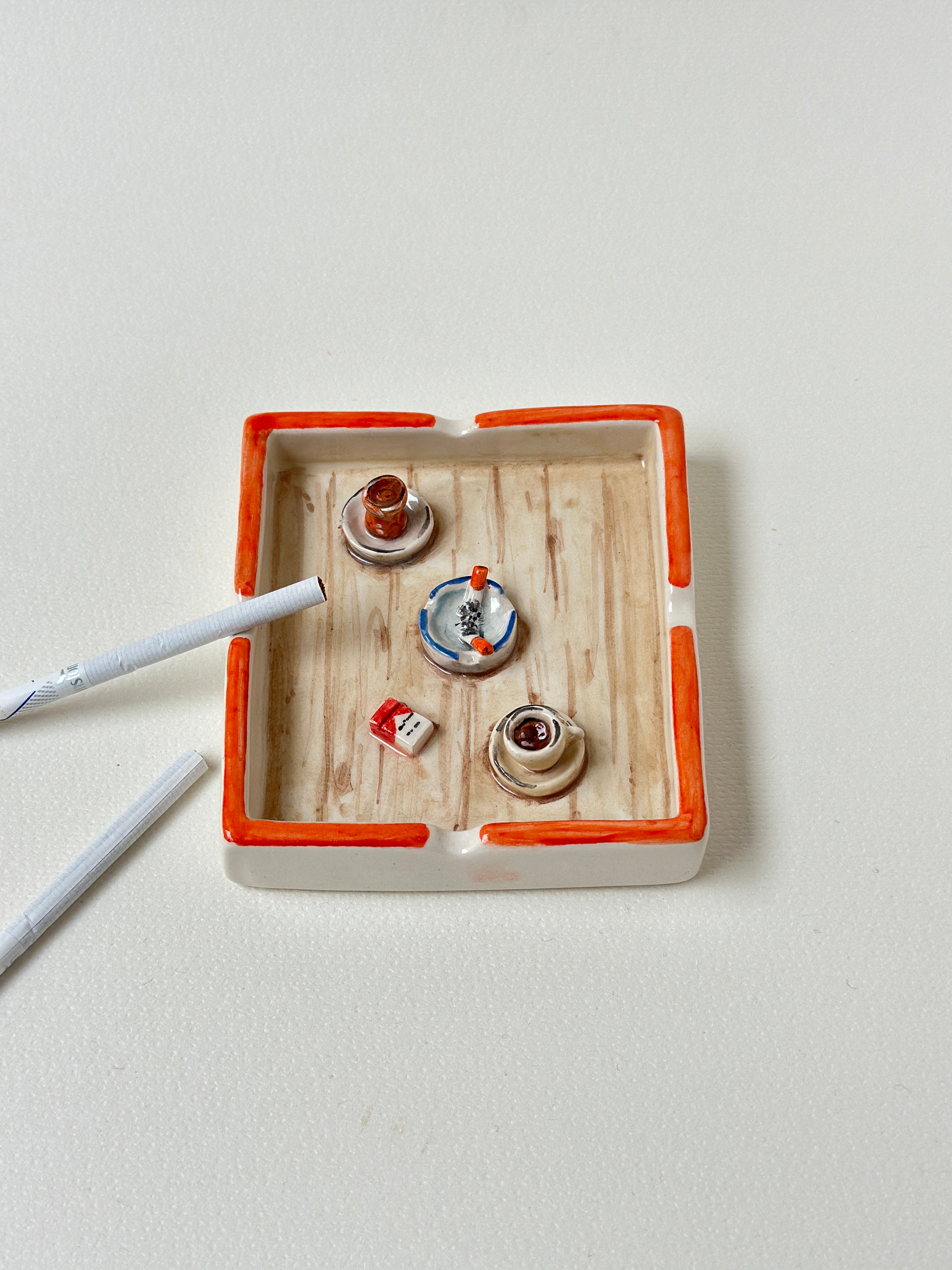 Handmade ashtray