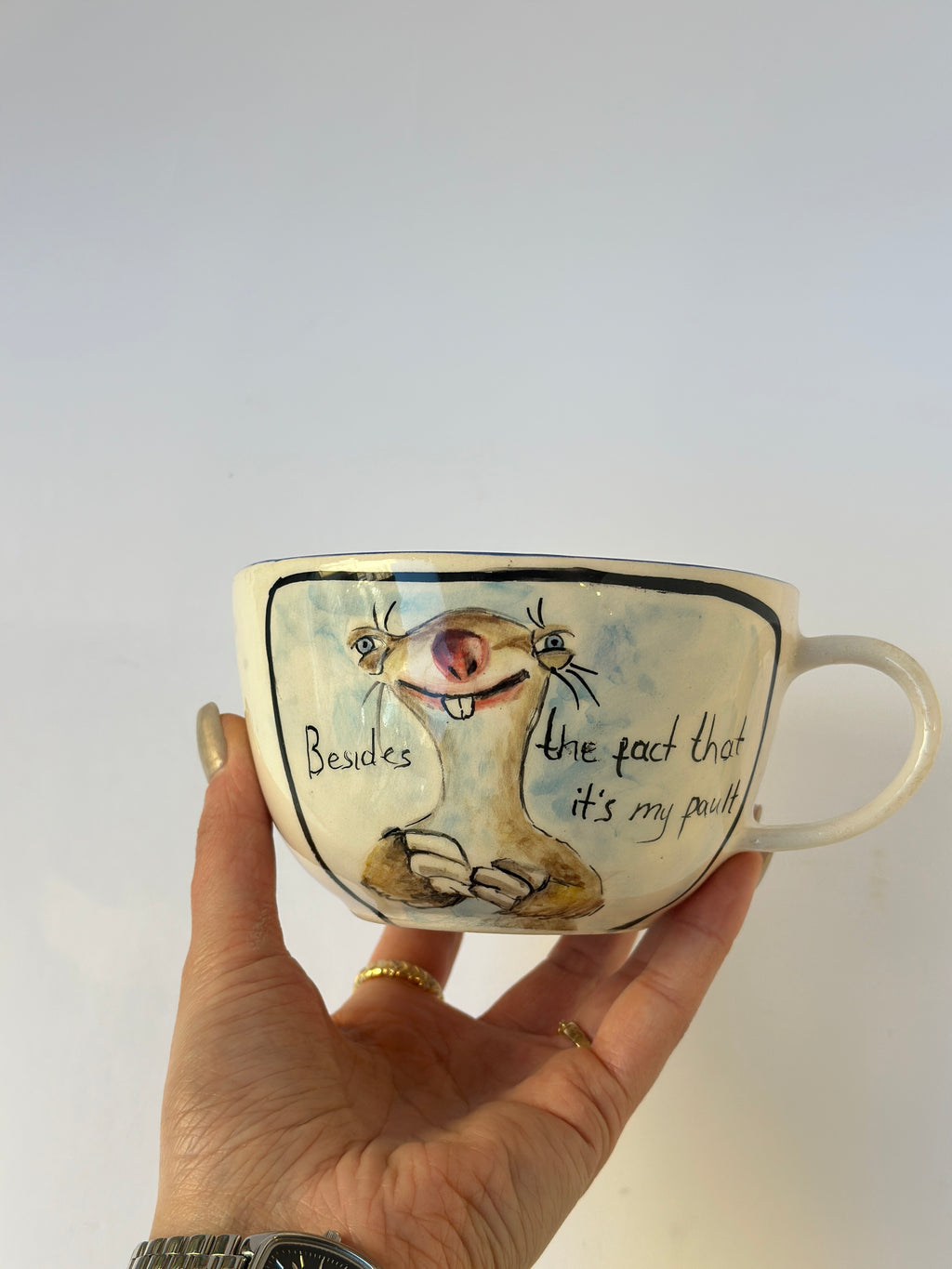 Sid handmade mug