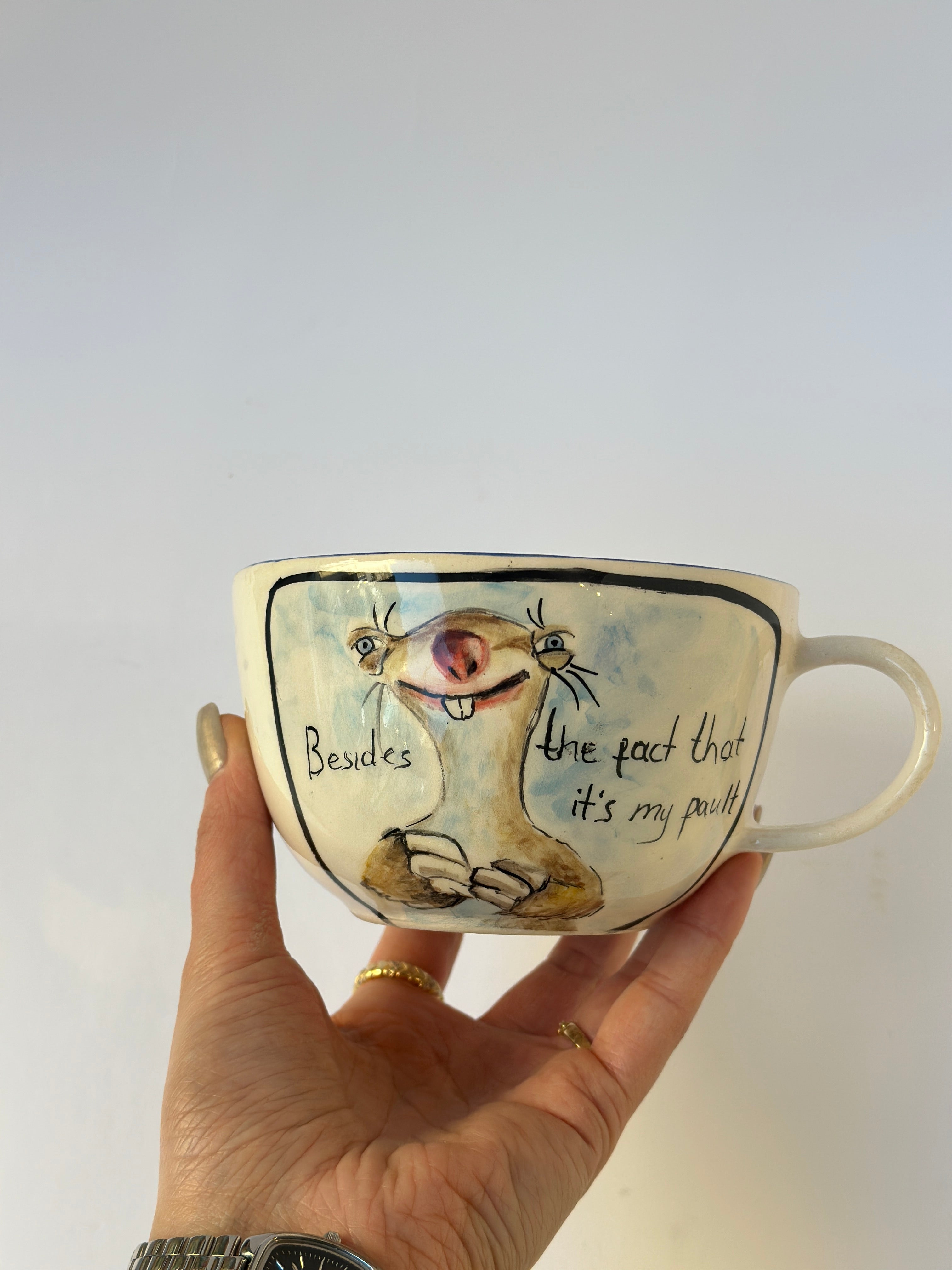 Sid handmade mug