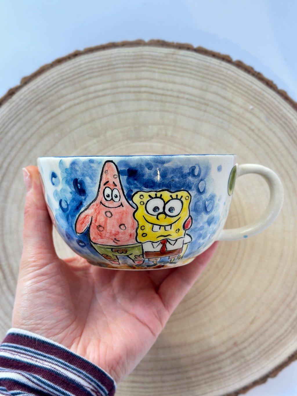 SpongeBob handmade mug