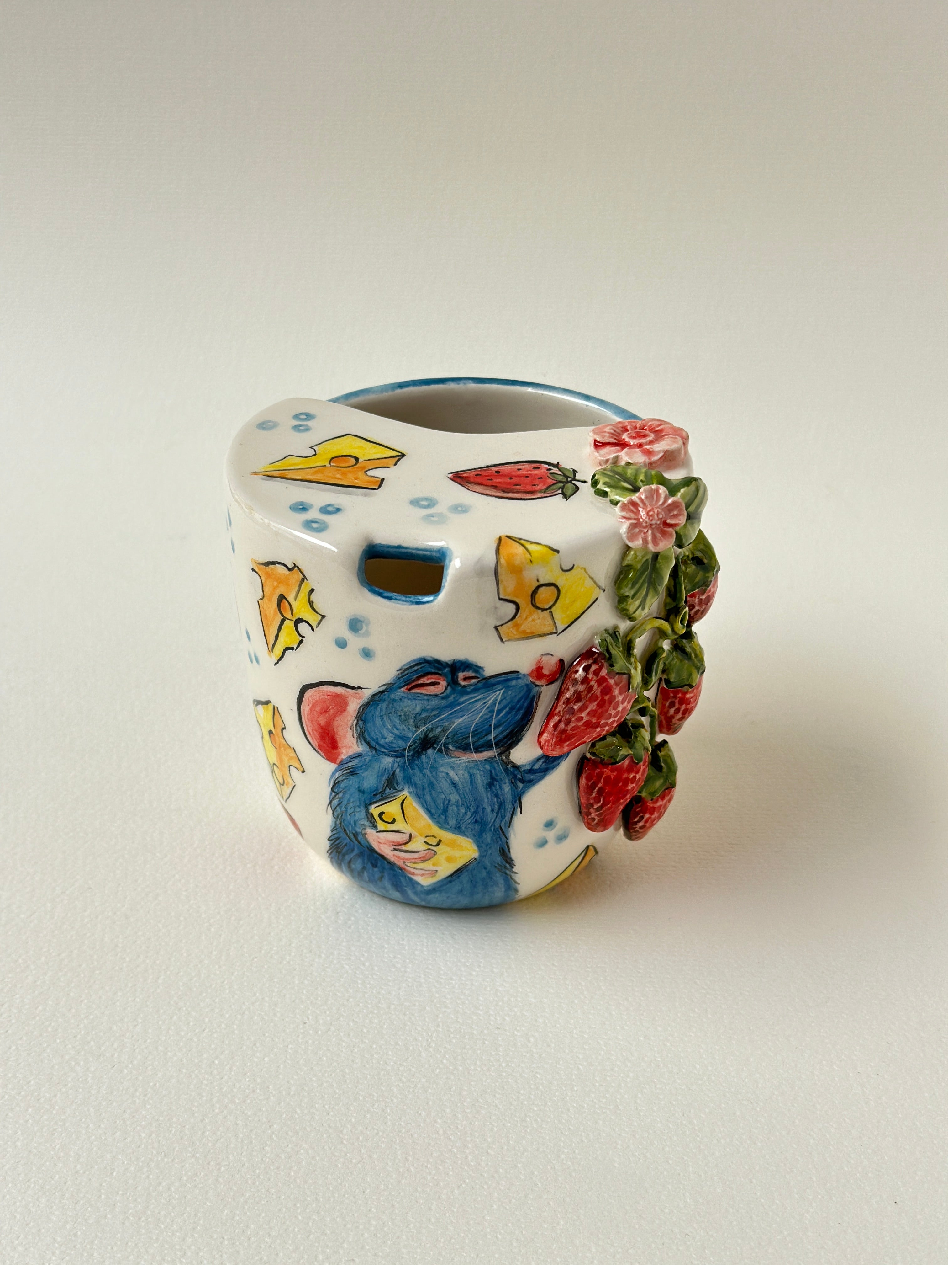 Ratatouille handmade takeaway mug