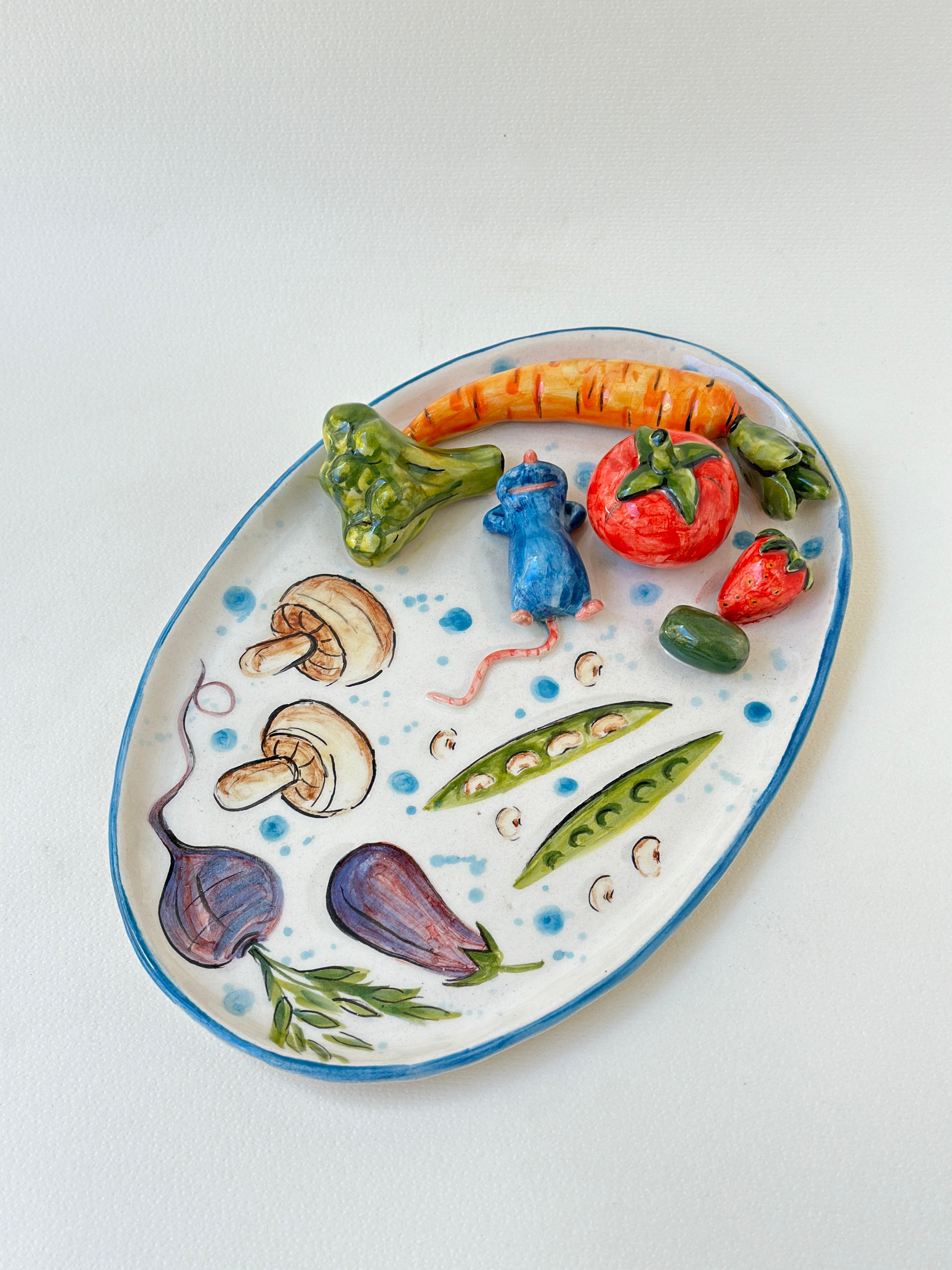 Little Chef handmade plate