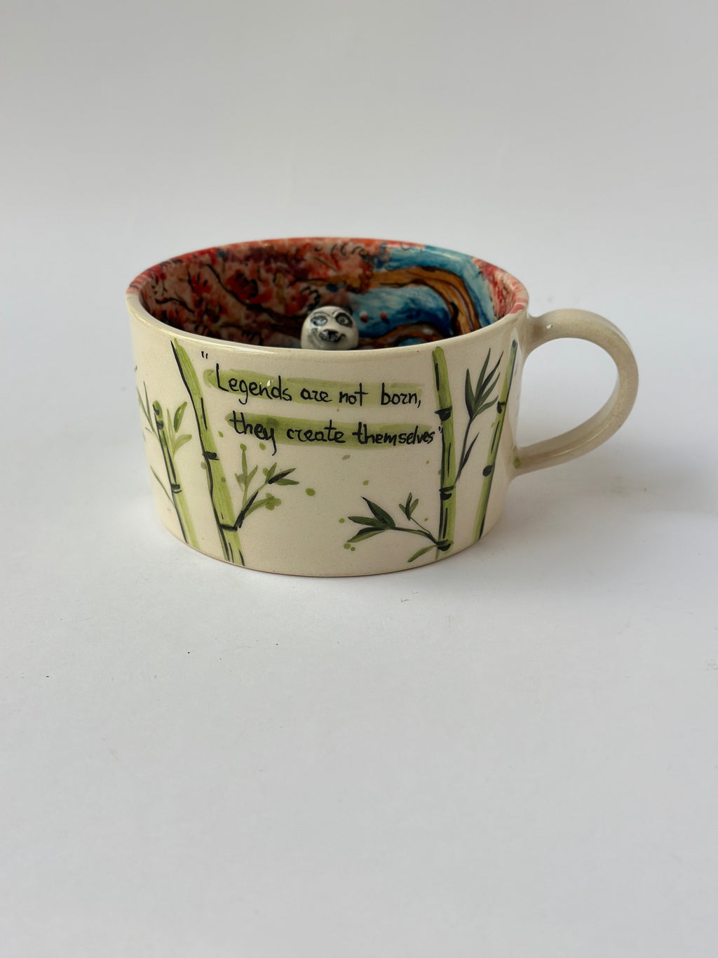 Kung fu Panda handmade mug