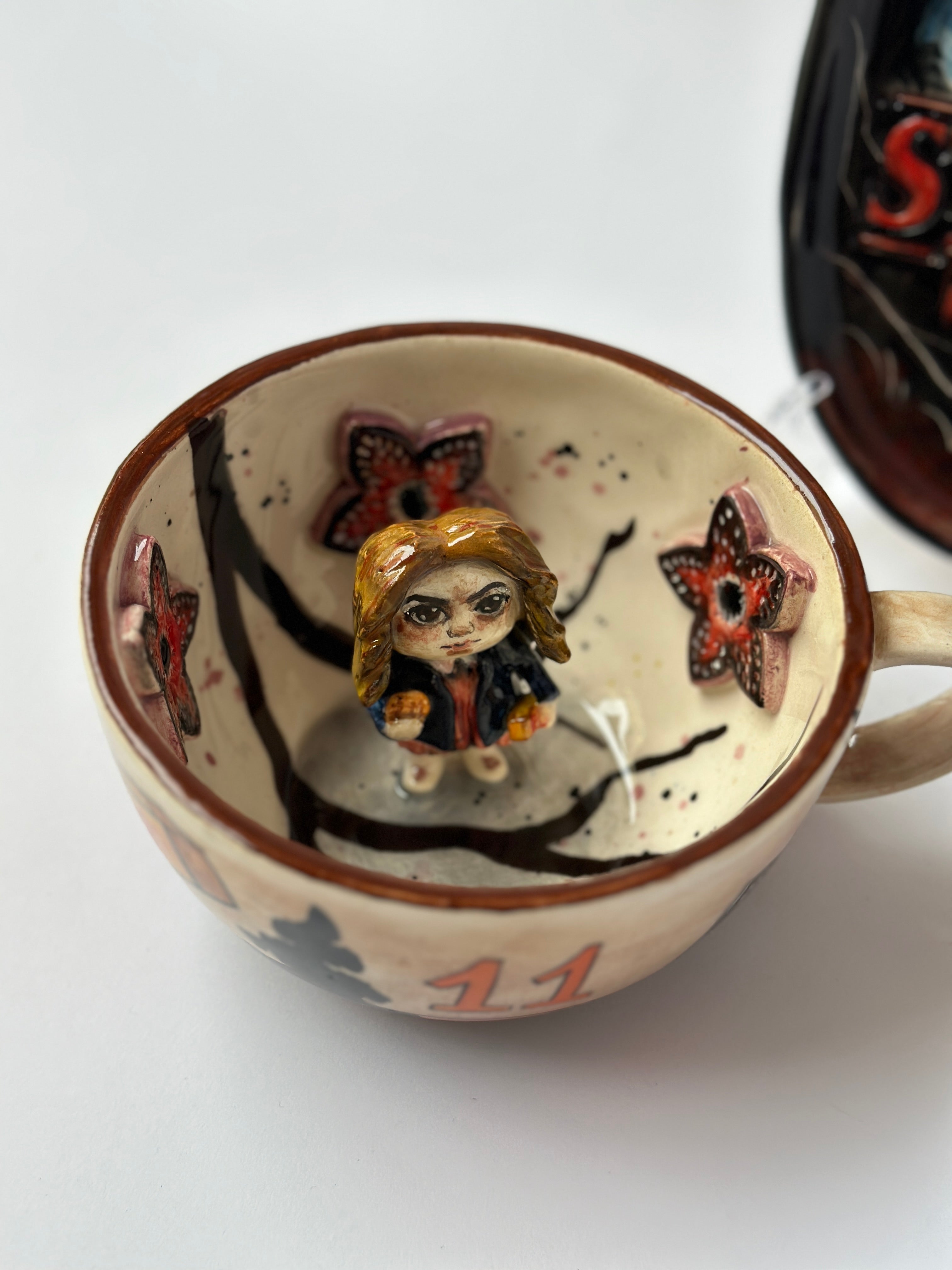 Stranger Things “Eleven” handmade mug