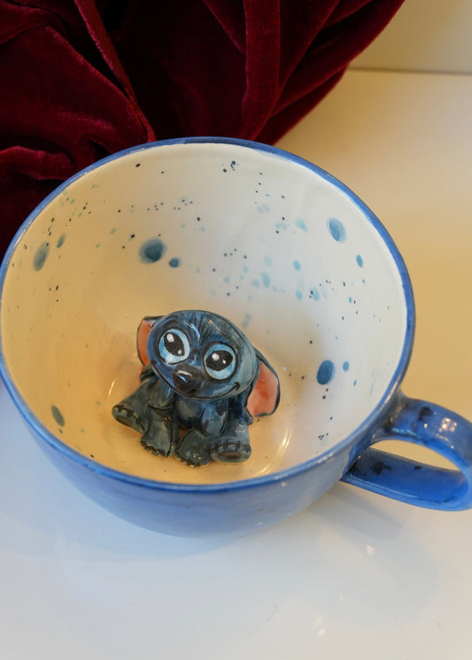 Stitch handmade mug