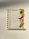 Refrigerator magnet handmade