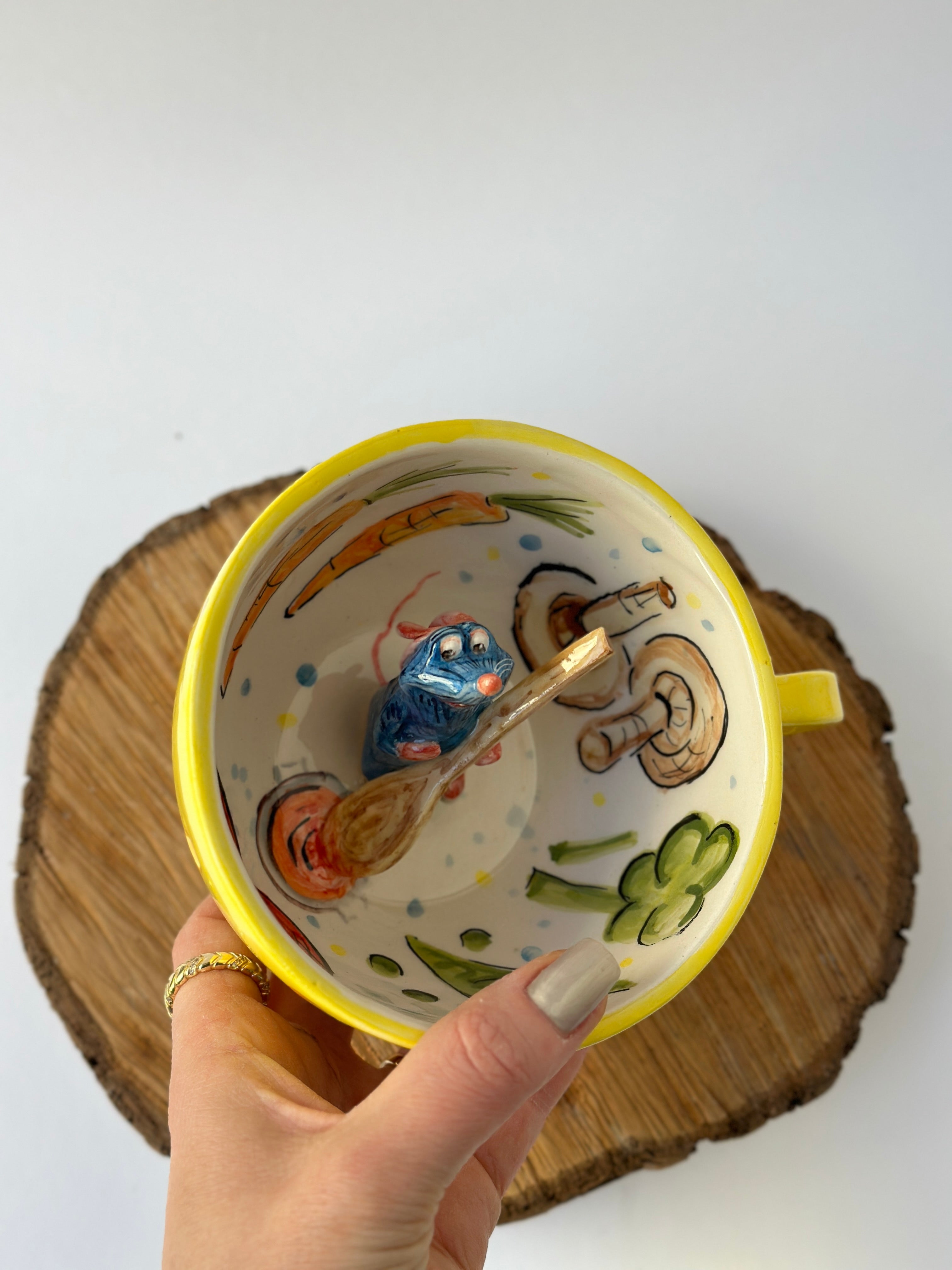 Ratatouille handmade mug
