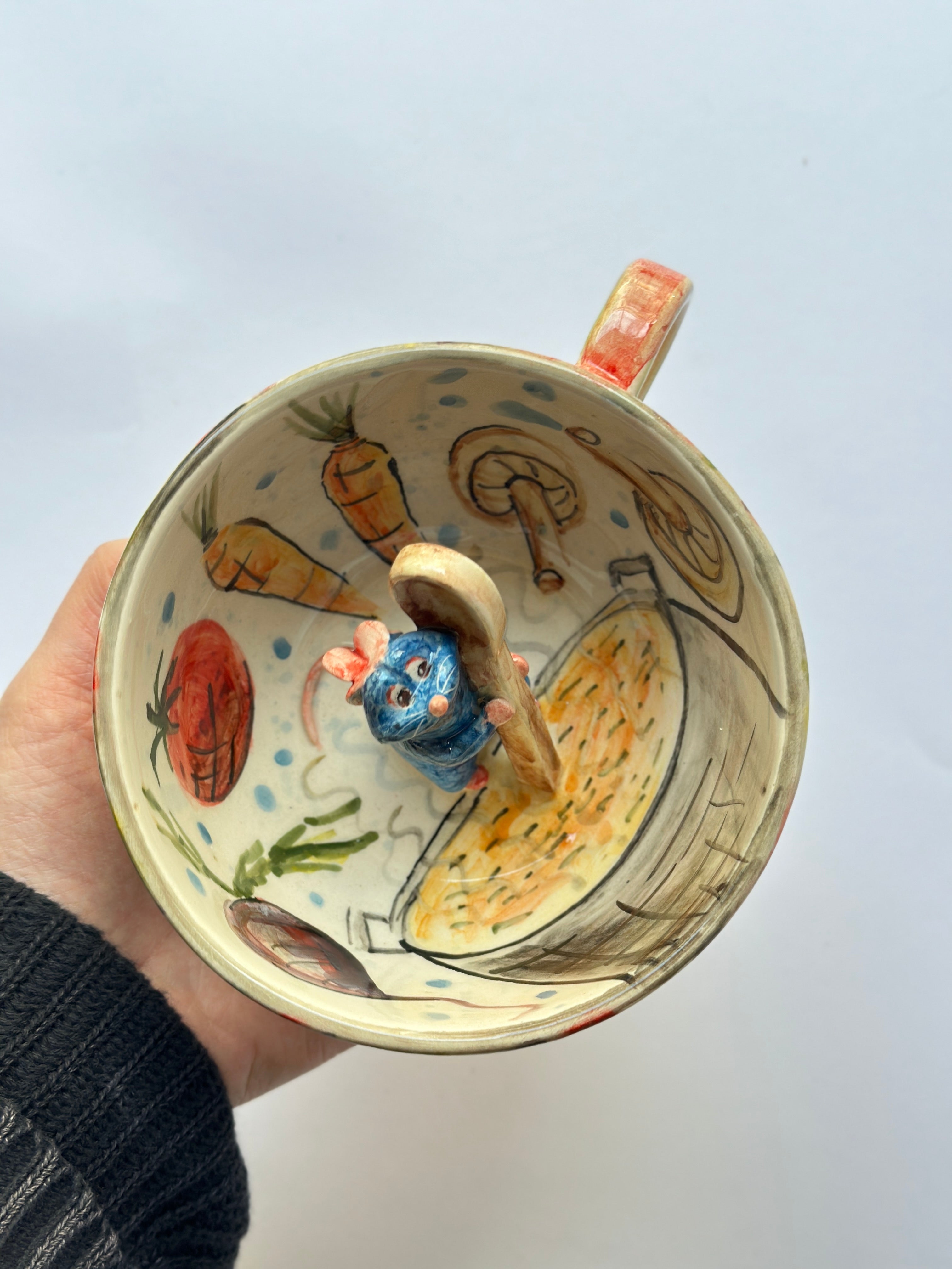 Ratatouille handmade mug