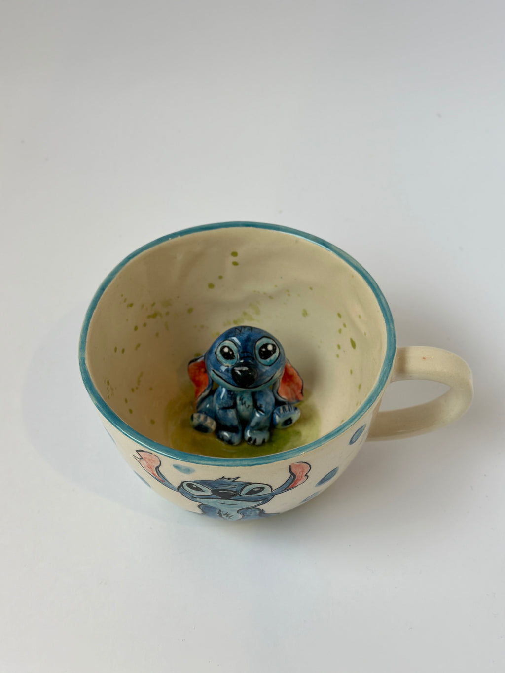 Stitch handmade mug