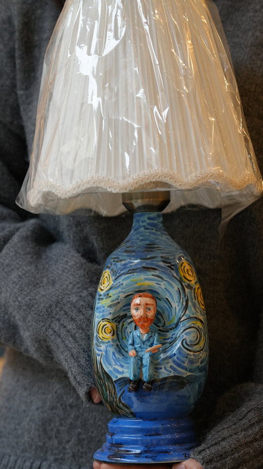 handmade van qoq lampshade 💙