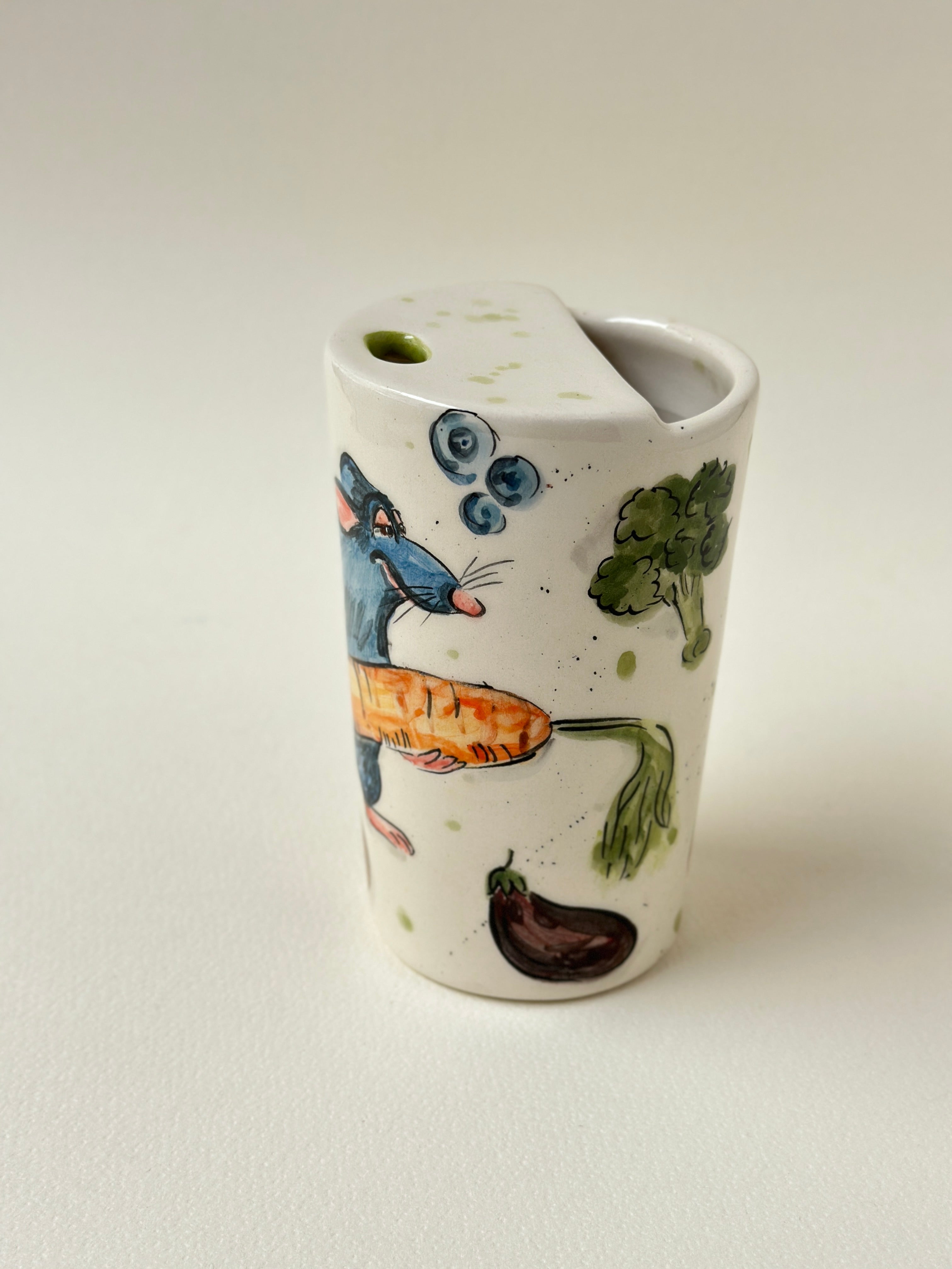 Ratatouille handmade takeaway mug