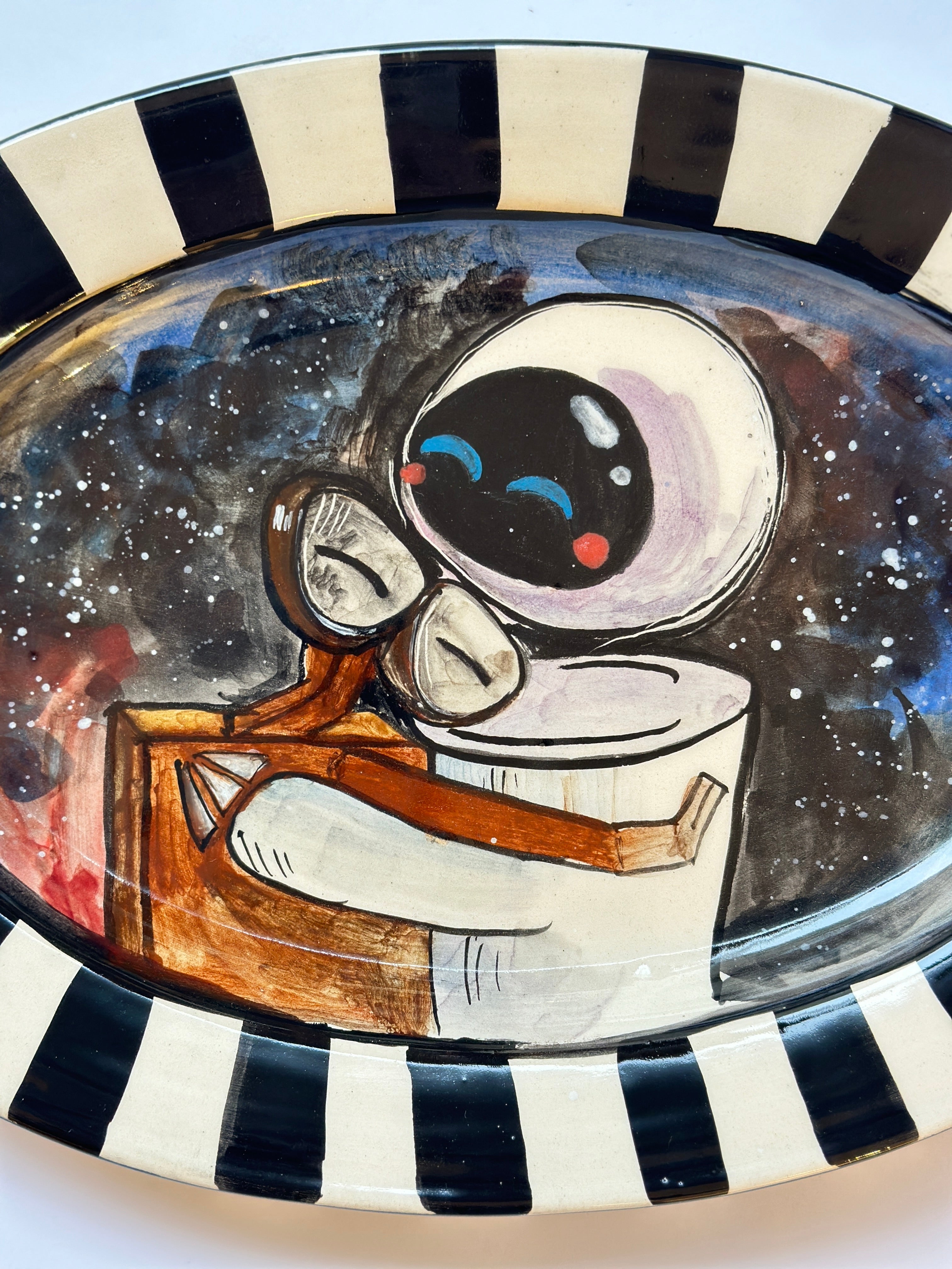 WALL·E handmade plate