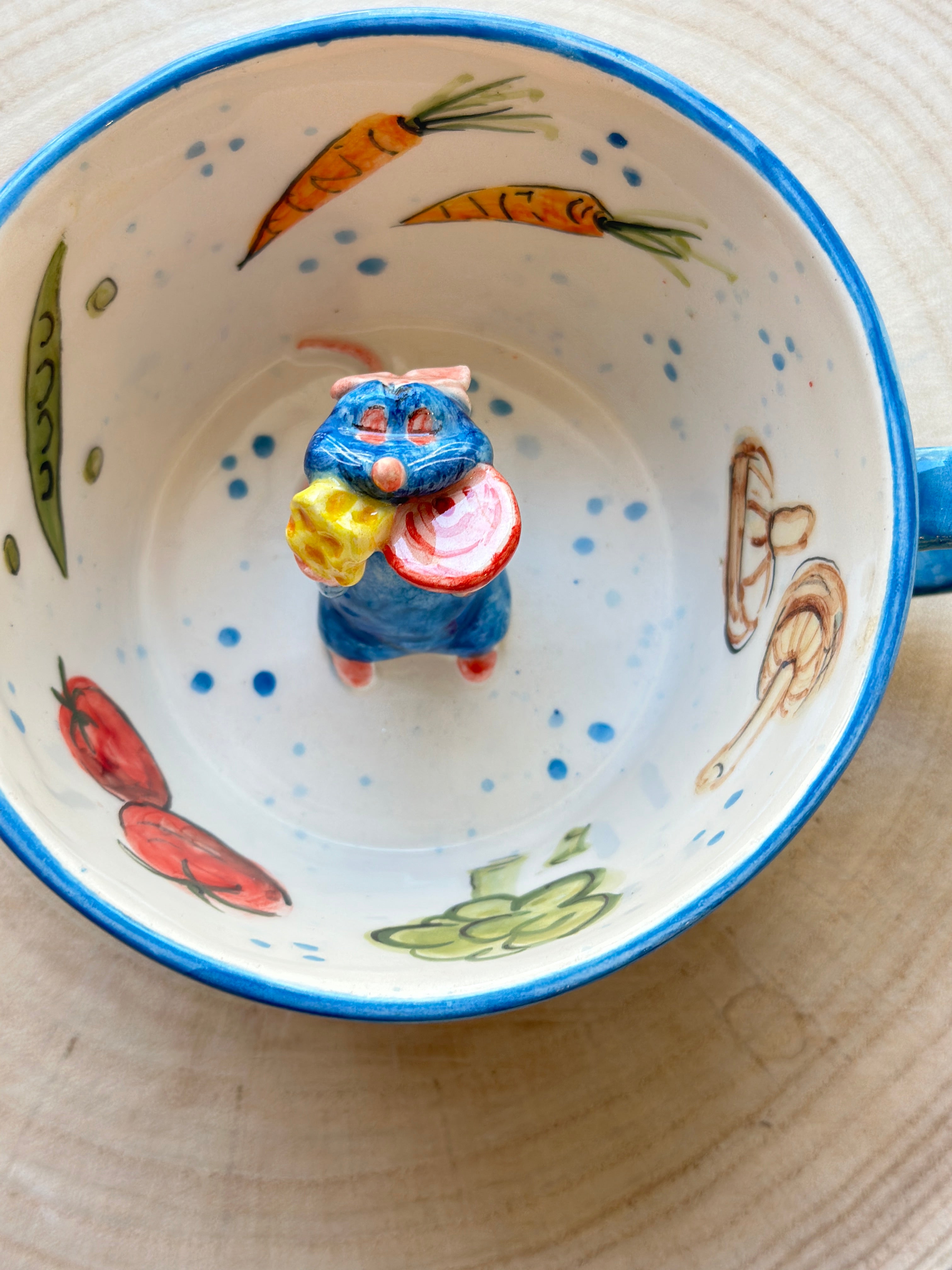 Ratatouille handmade mug