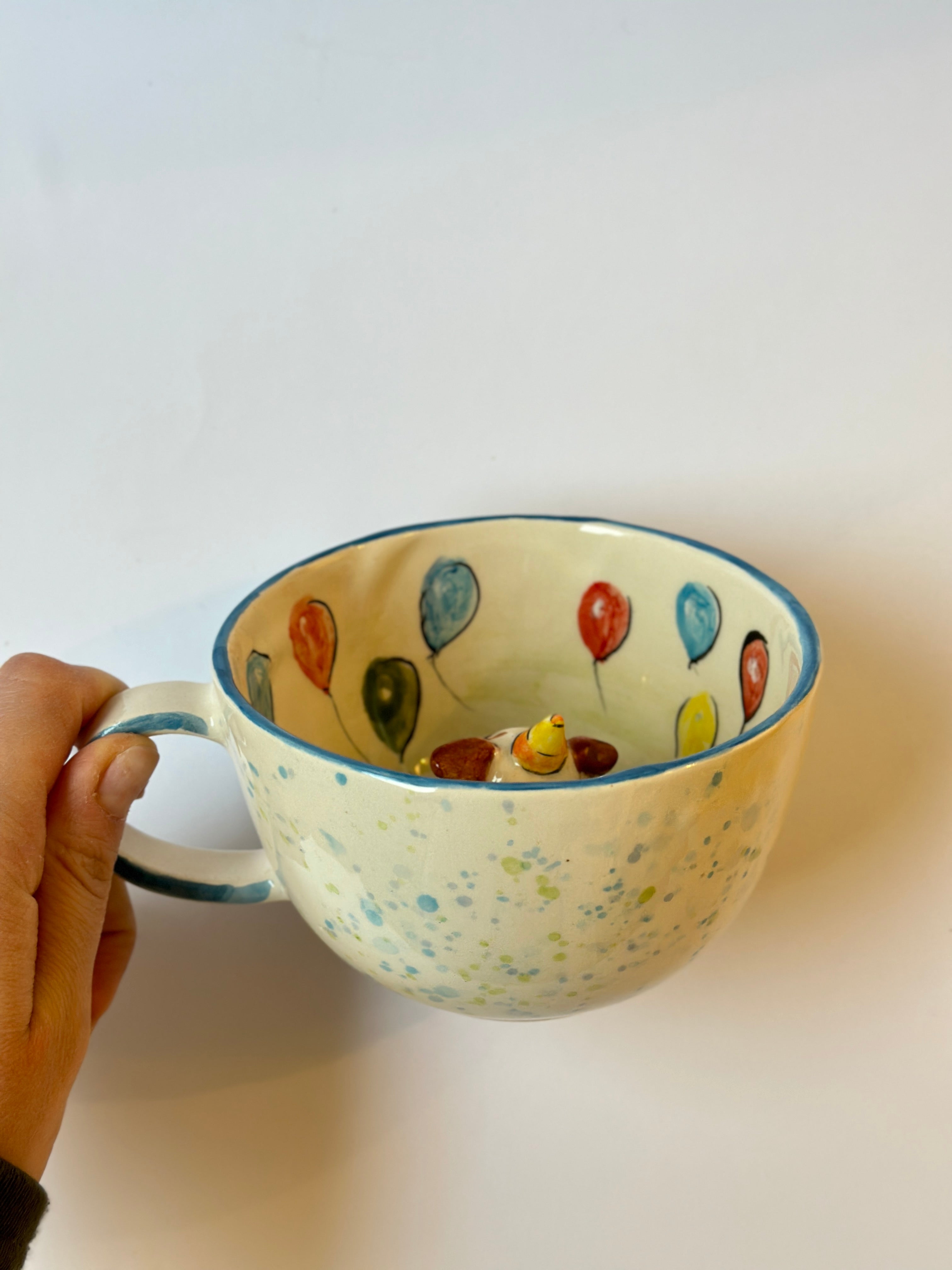 Dog handmade mug