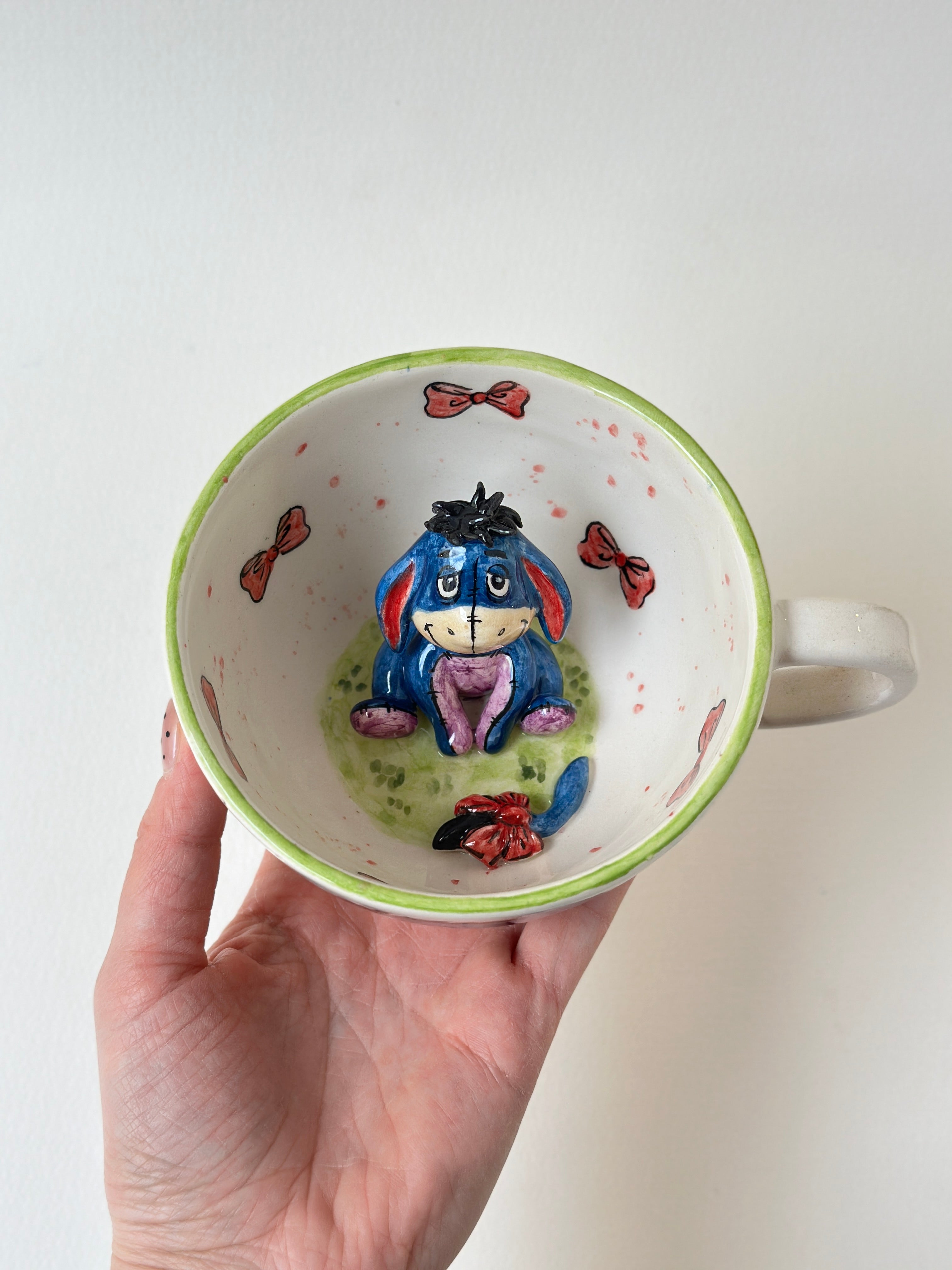 Winni The Pooh “Eeyore” handmade mug