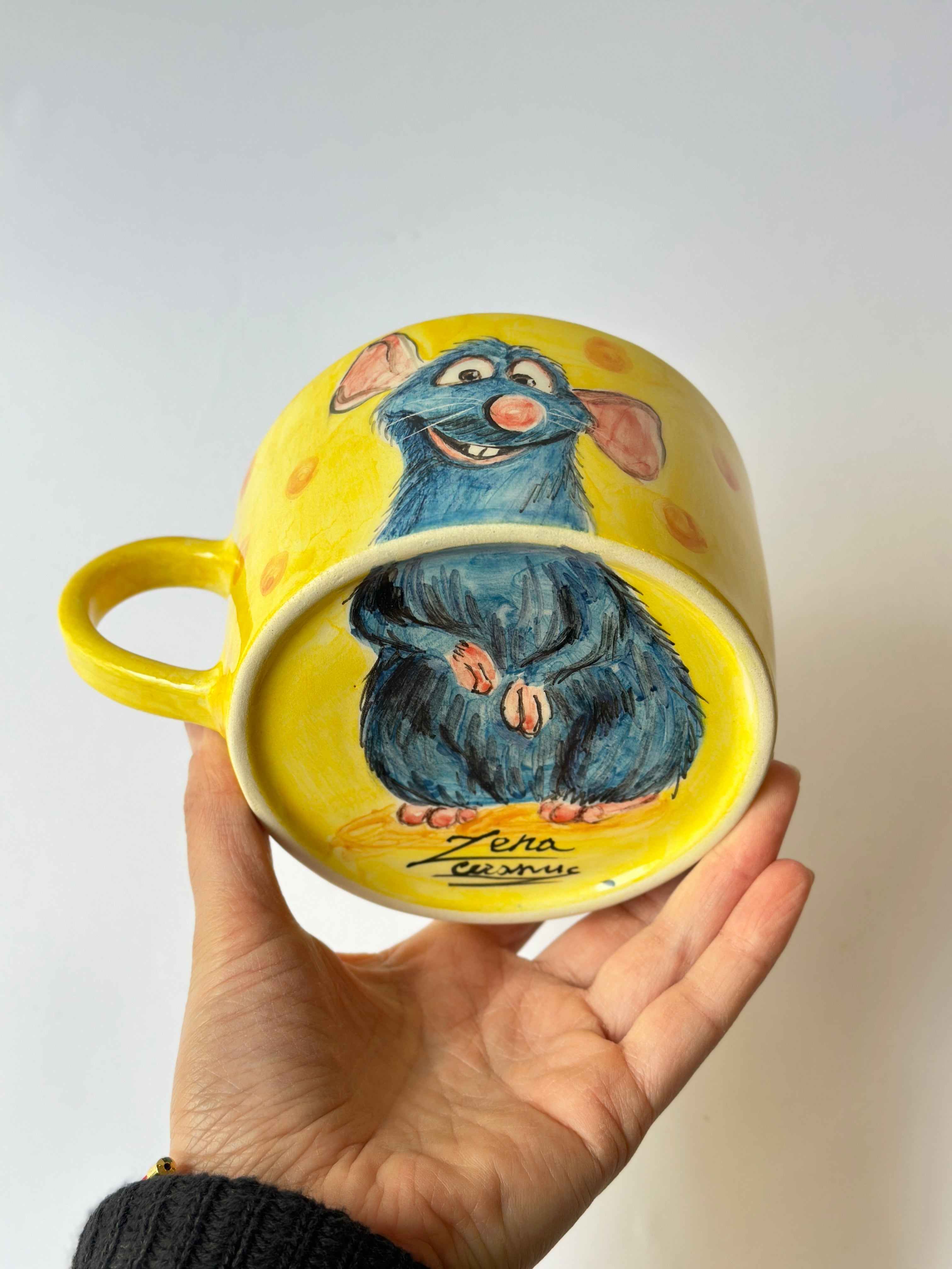 Ratatouille handmade mug