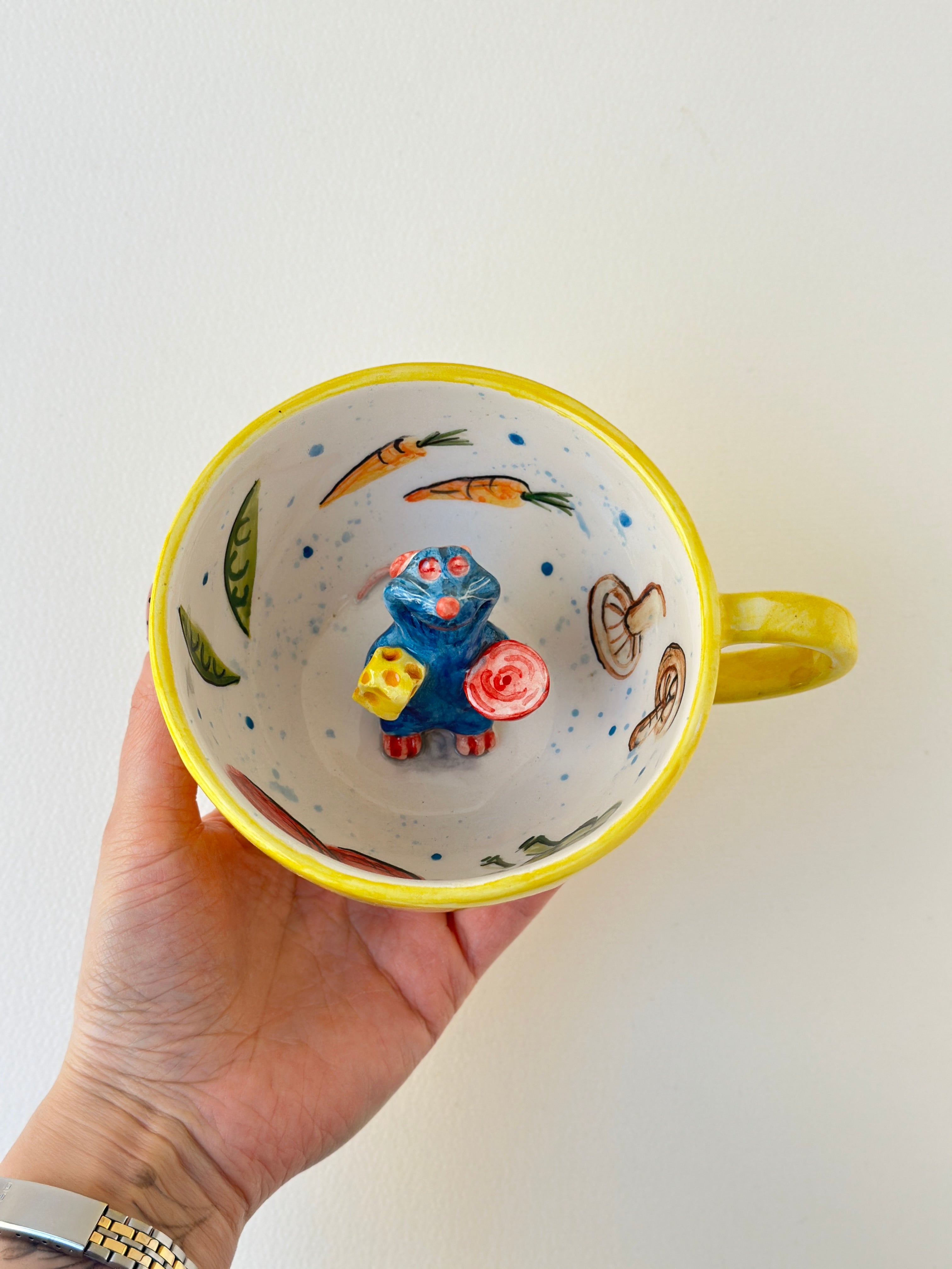 Ratatouille handmade mug