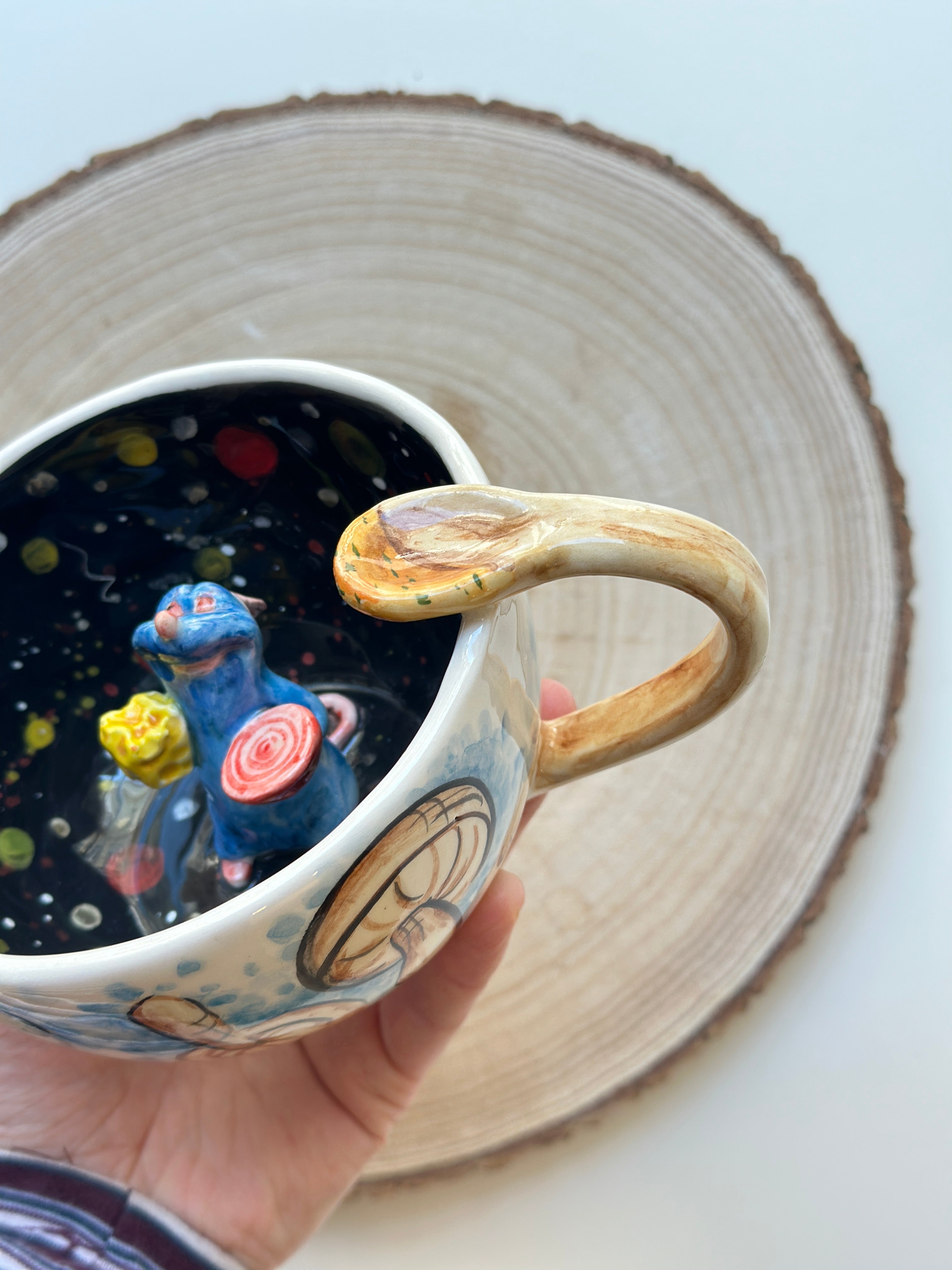 Ratatouille handmade mug