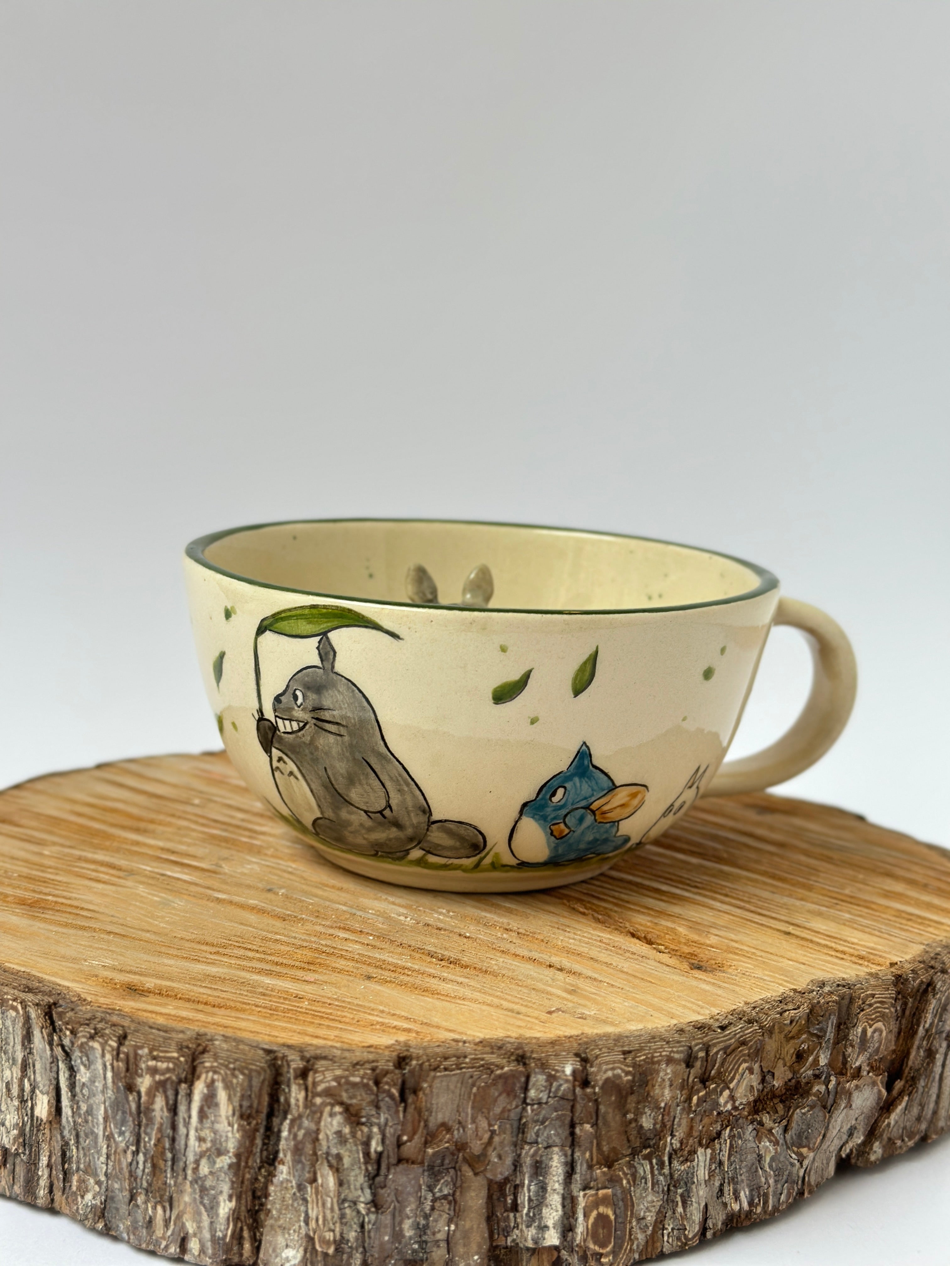 Totoro handmade mug