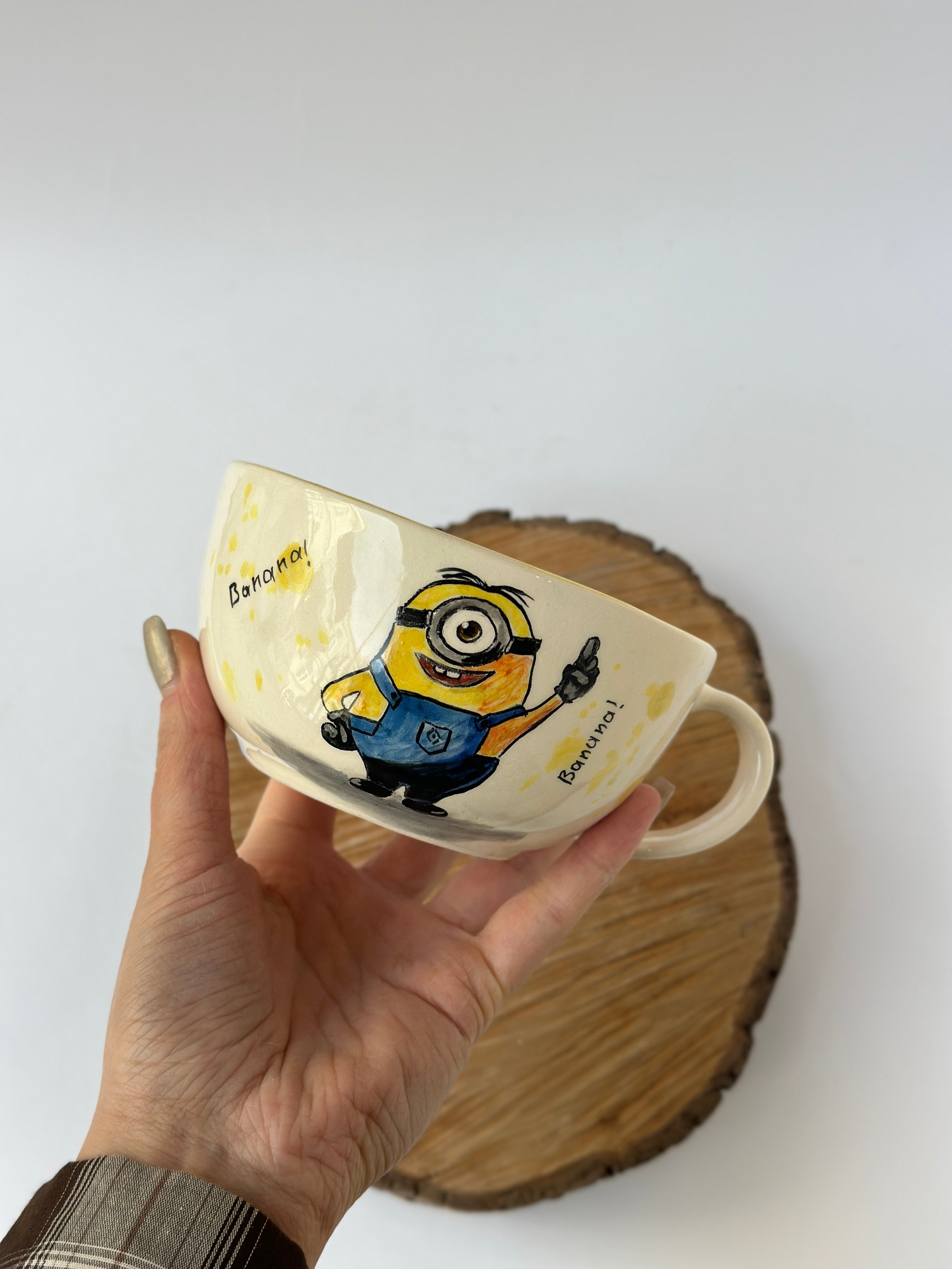 Minion handmade mug